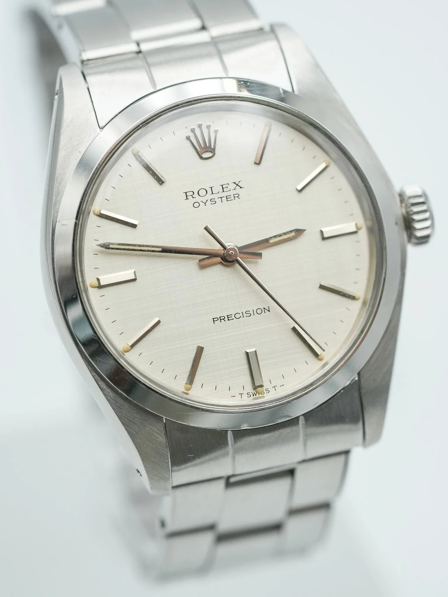 Rolex - Oyster Extra fine 6426 Cadran lin argent - 1971 