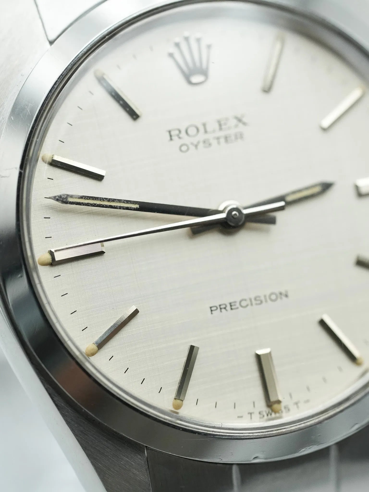 Rolex - Oyster Extra fine 6426 Cadran lin argent - 1971 