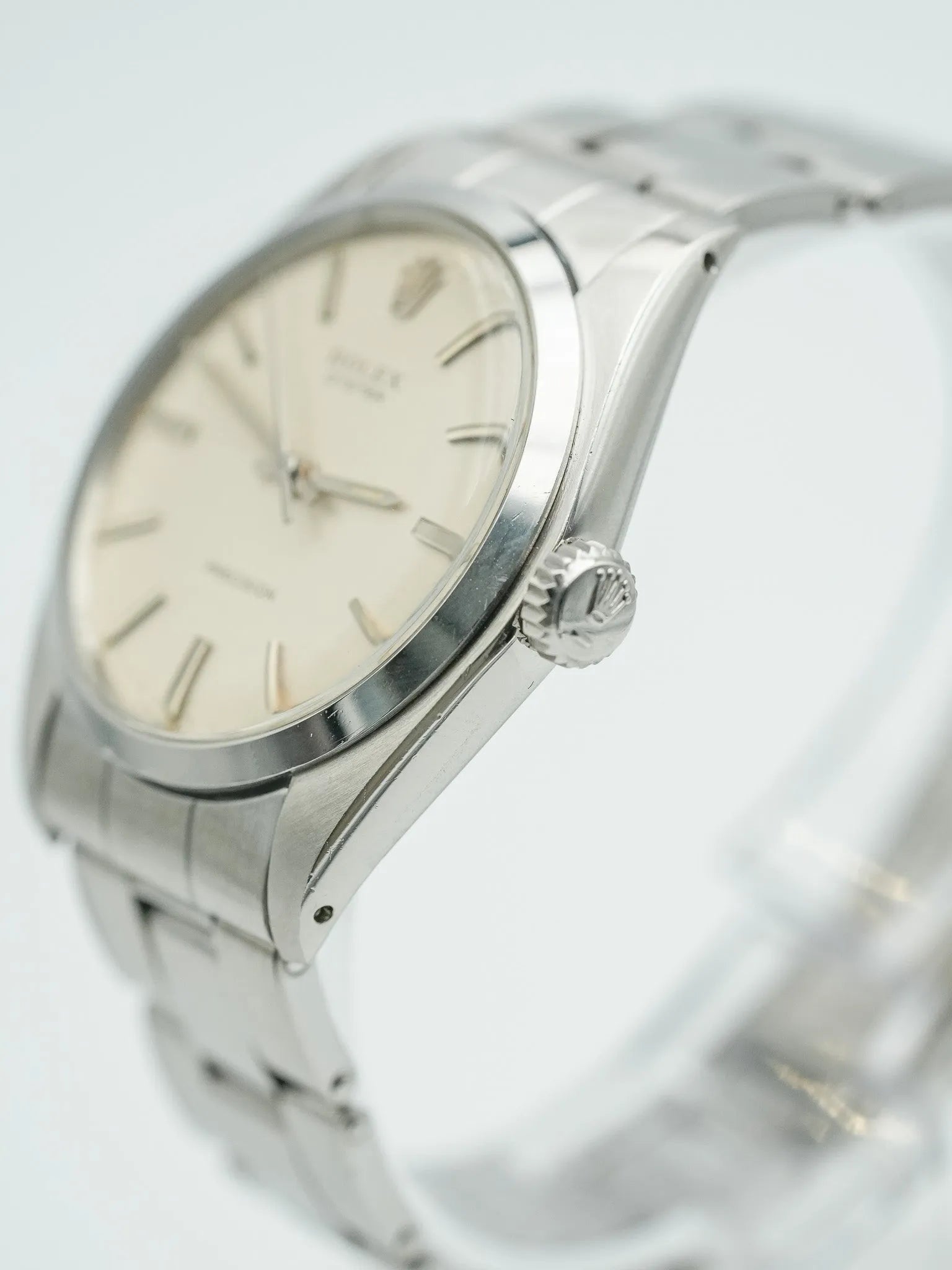 Rolex - Oyster Extra fine 6426 Cadran lin argent - 1971 