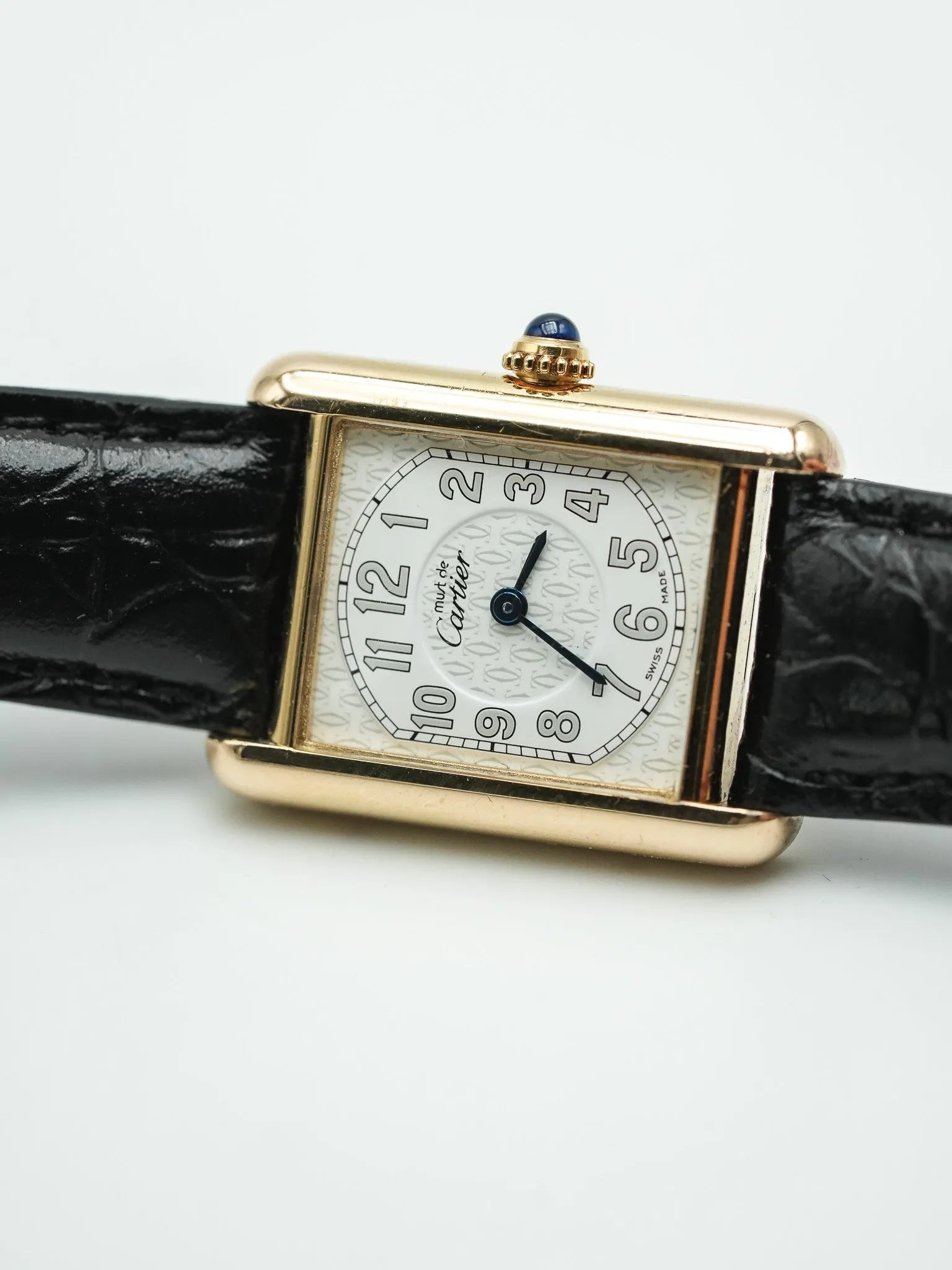 Cartier - Tank Must SM Vermeil Cadran Chiffre Arabes - 1990s