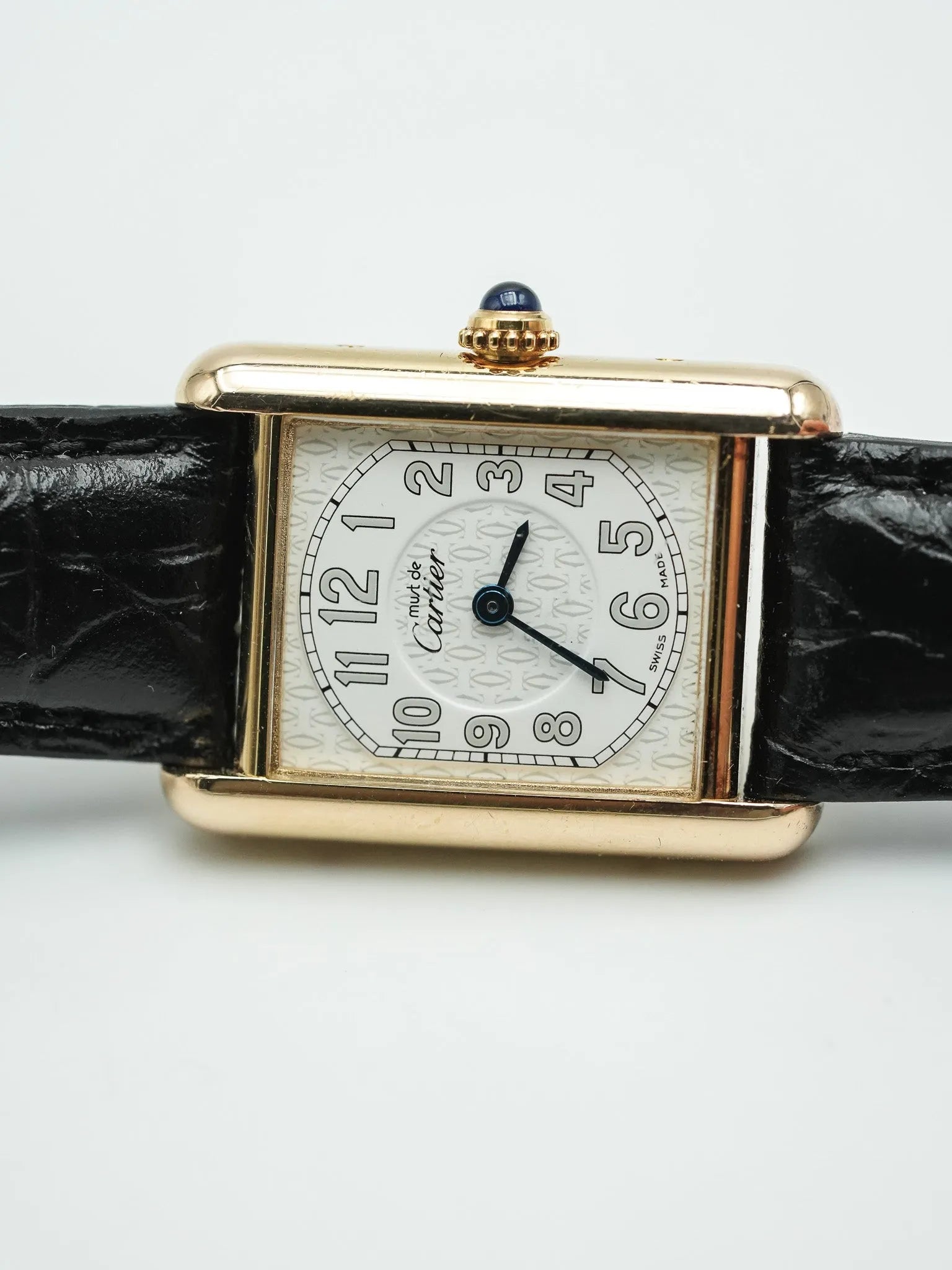 Cartier - Tank Must SM Vermeil Cadran Chiffre Arabes - 1990s