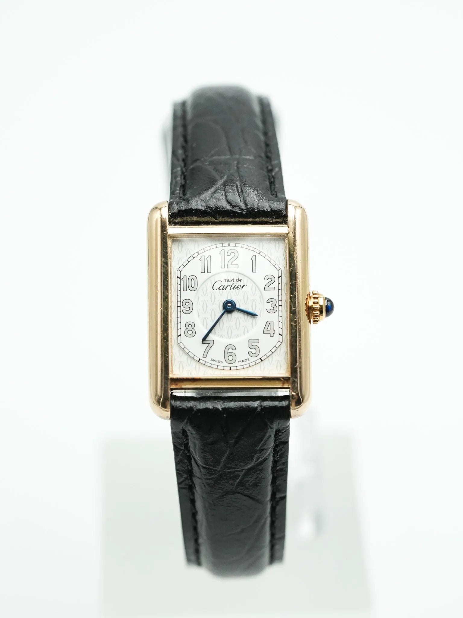 Cartier - Tank Must SM Vermeil Cadran Chiffre Arabes - 1990s