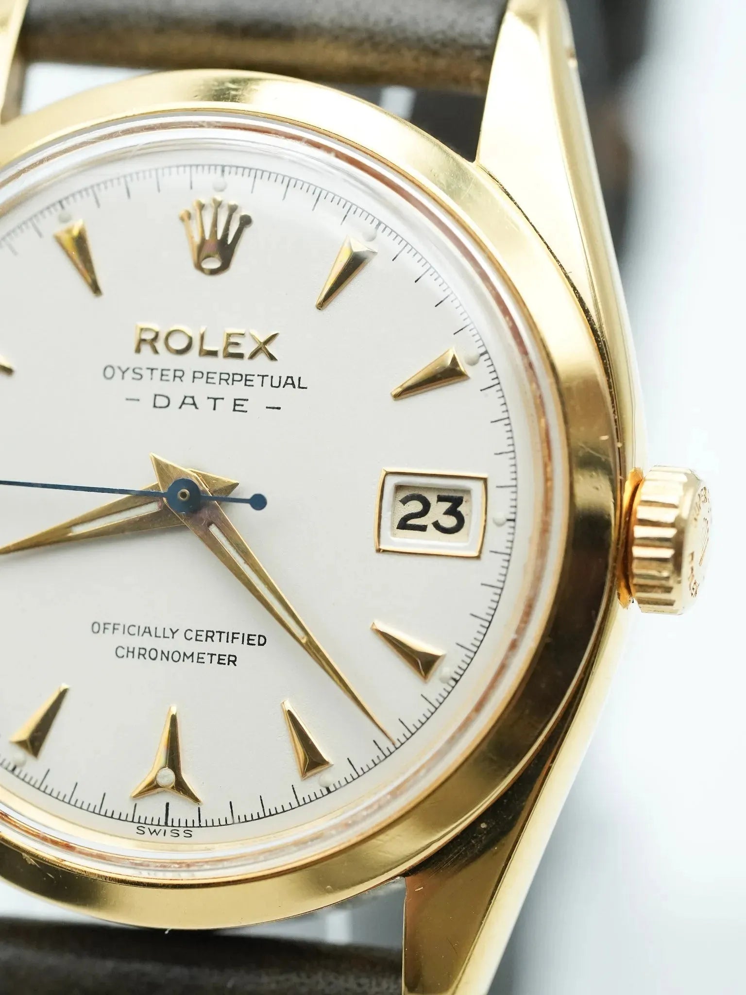 Rolex - Oyster Perpetual Date Plaqué or 6530 COSC - 1954 