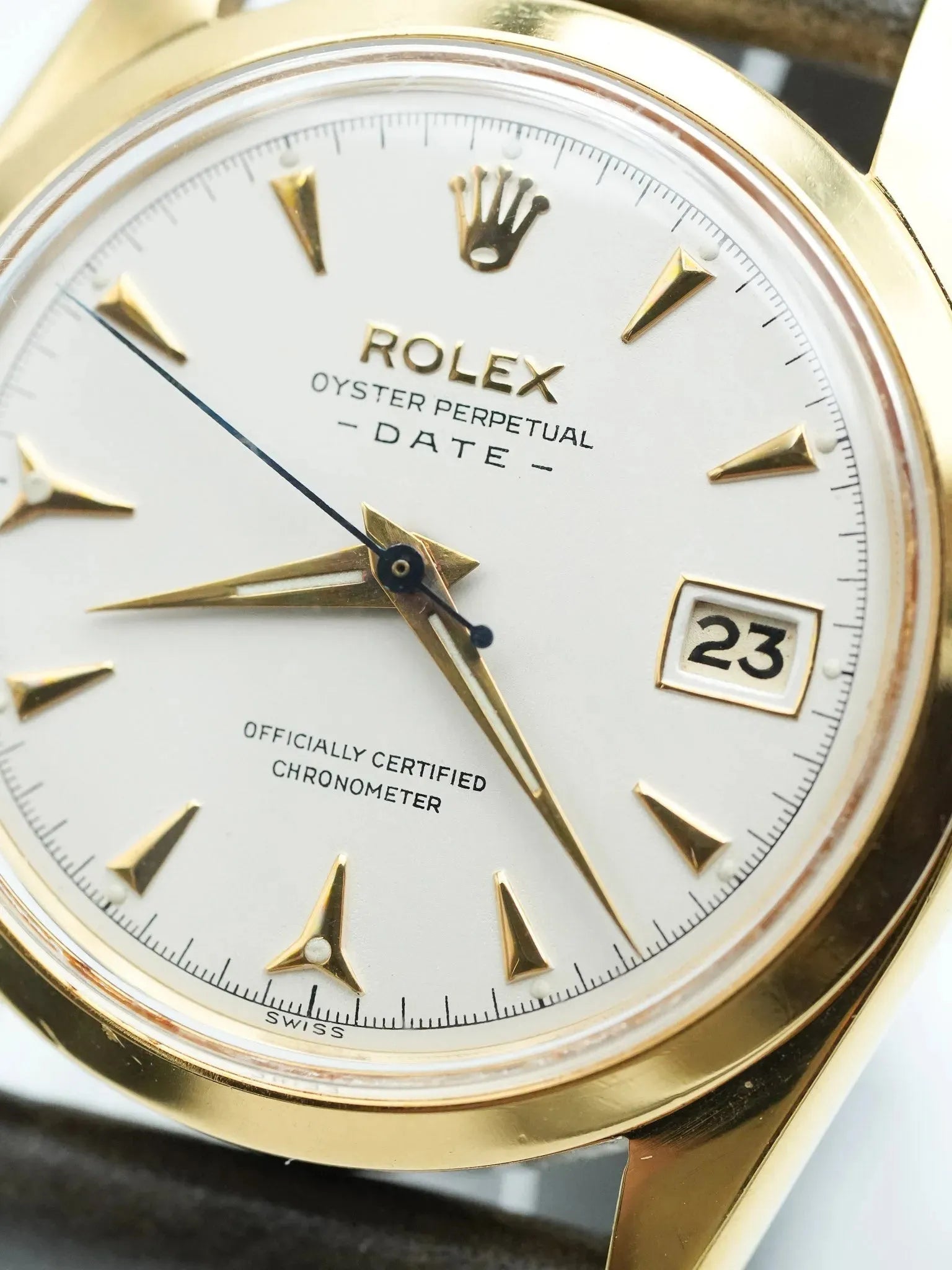 Rolex - Oyster Perpetual Date Plaqué or 6530 COSC - 1954 