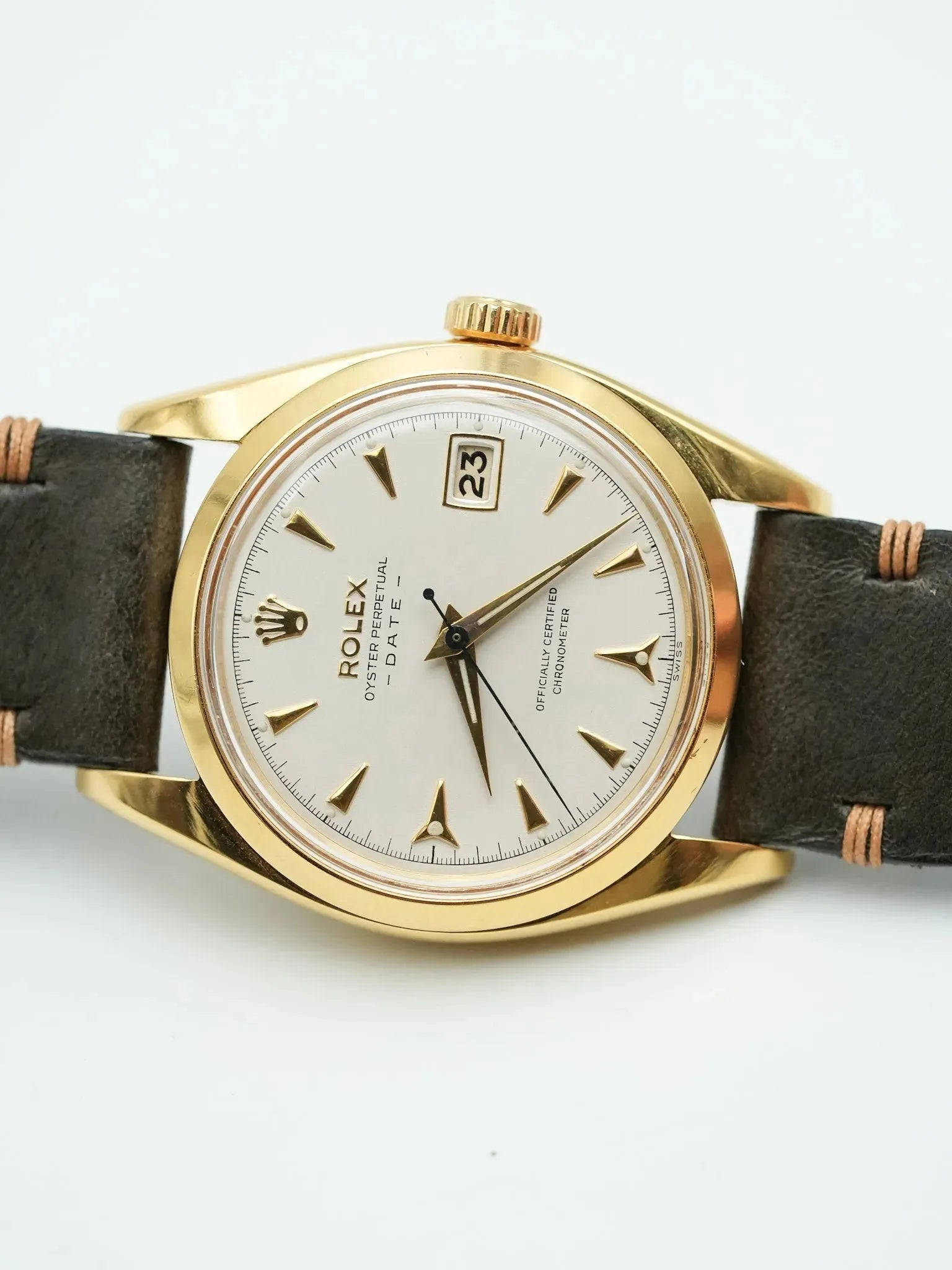 Rolex - Oyster Perpetual Date Plaqué or 6530 COSC - 1954 