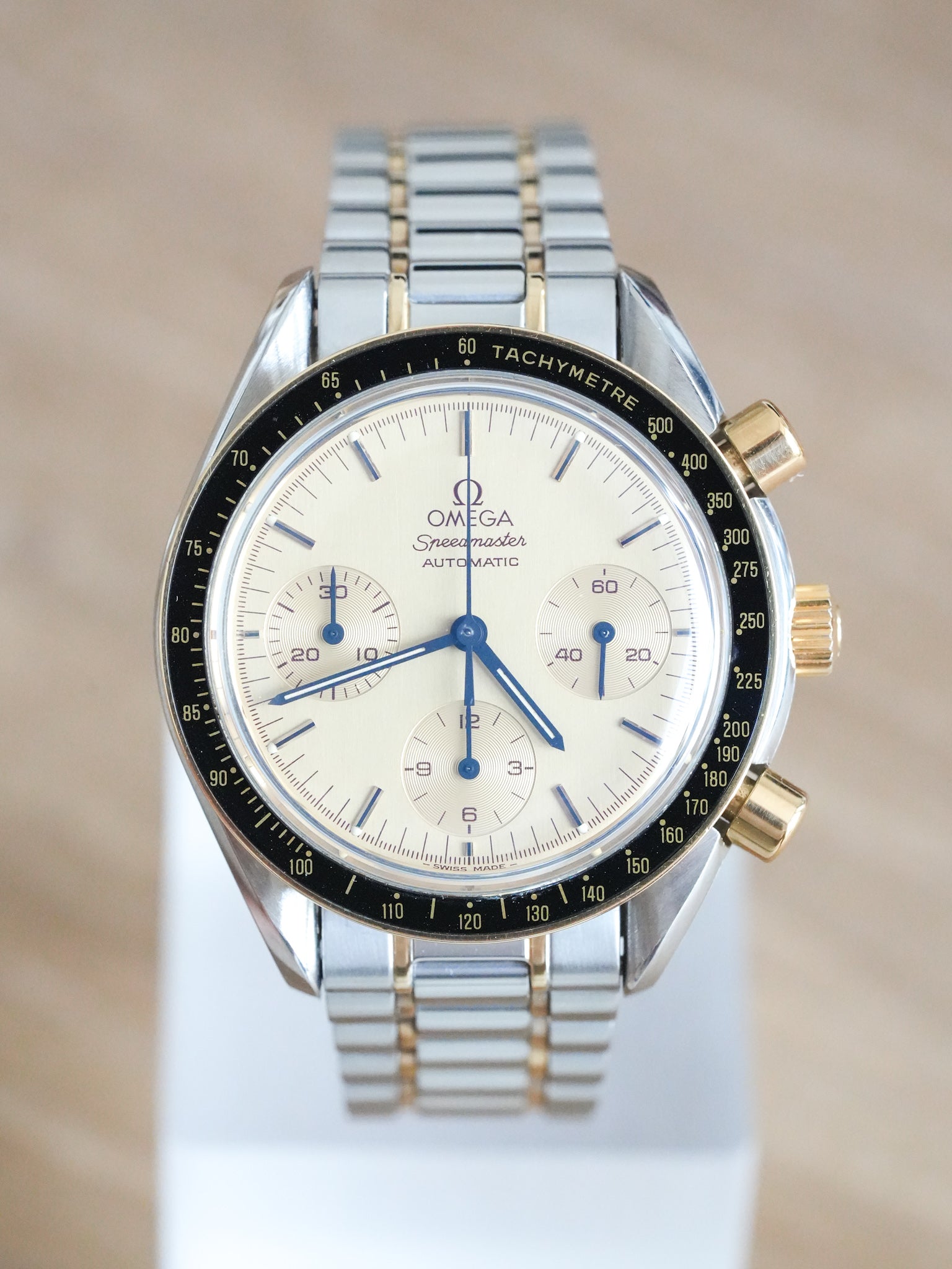 Omega - Speedmaster Уменьшено 175.0032 Сталь Золото Циферблат Золото - 1989 