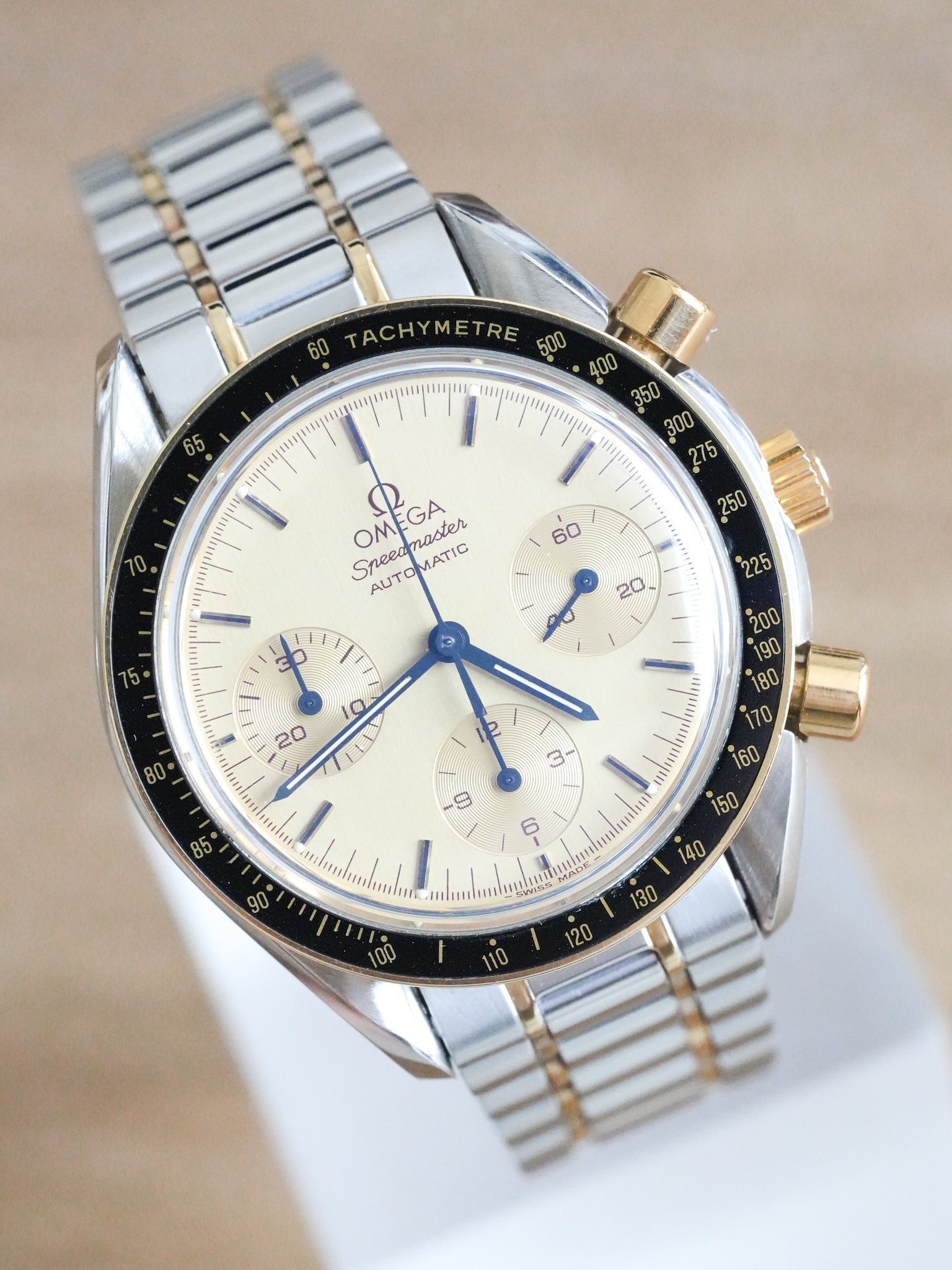 Omega - Speedmaster Уменьшено 175.0032 Сталь Золото Циферблат Золото - 1989 