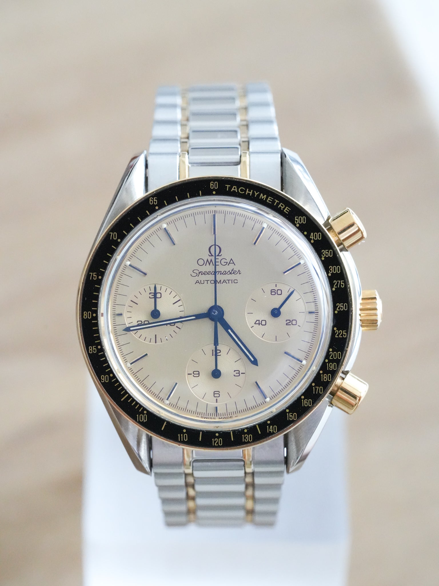 Omega - Speedmaster Уменьшено 175.0032 Сталь Золото Циферблат Золото - 1989 