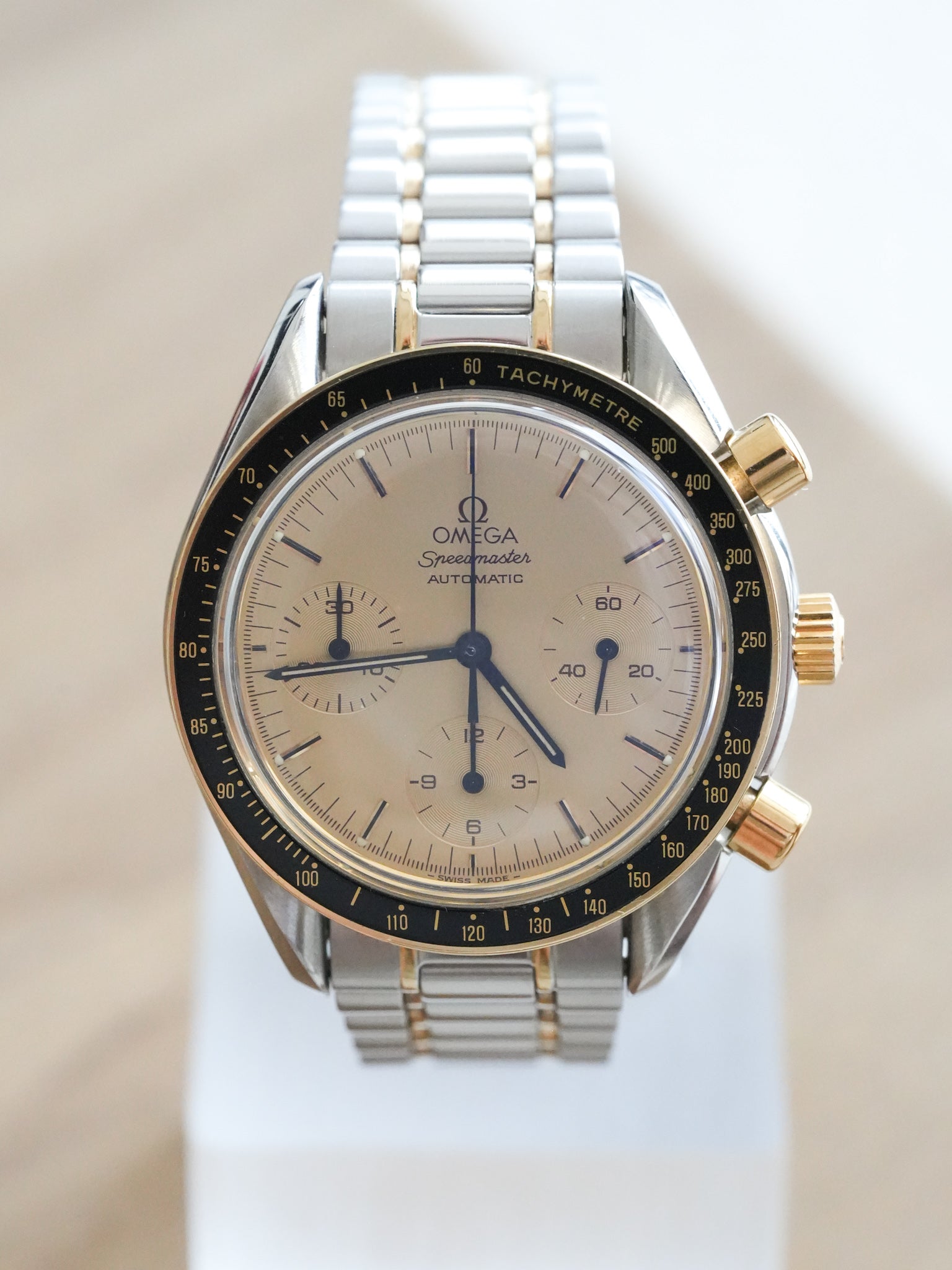 Omega - Speedmaster Уменьшено 175.0032 Сталь Золото Циферблат Золото - 1989 