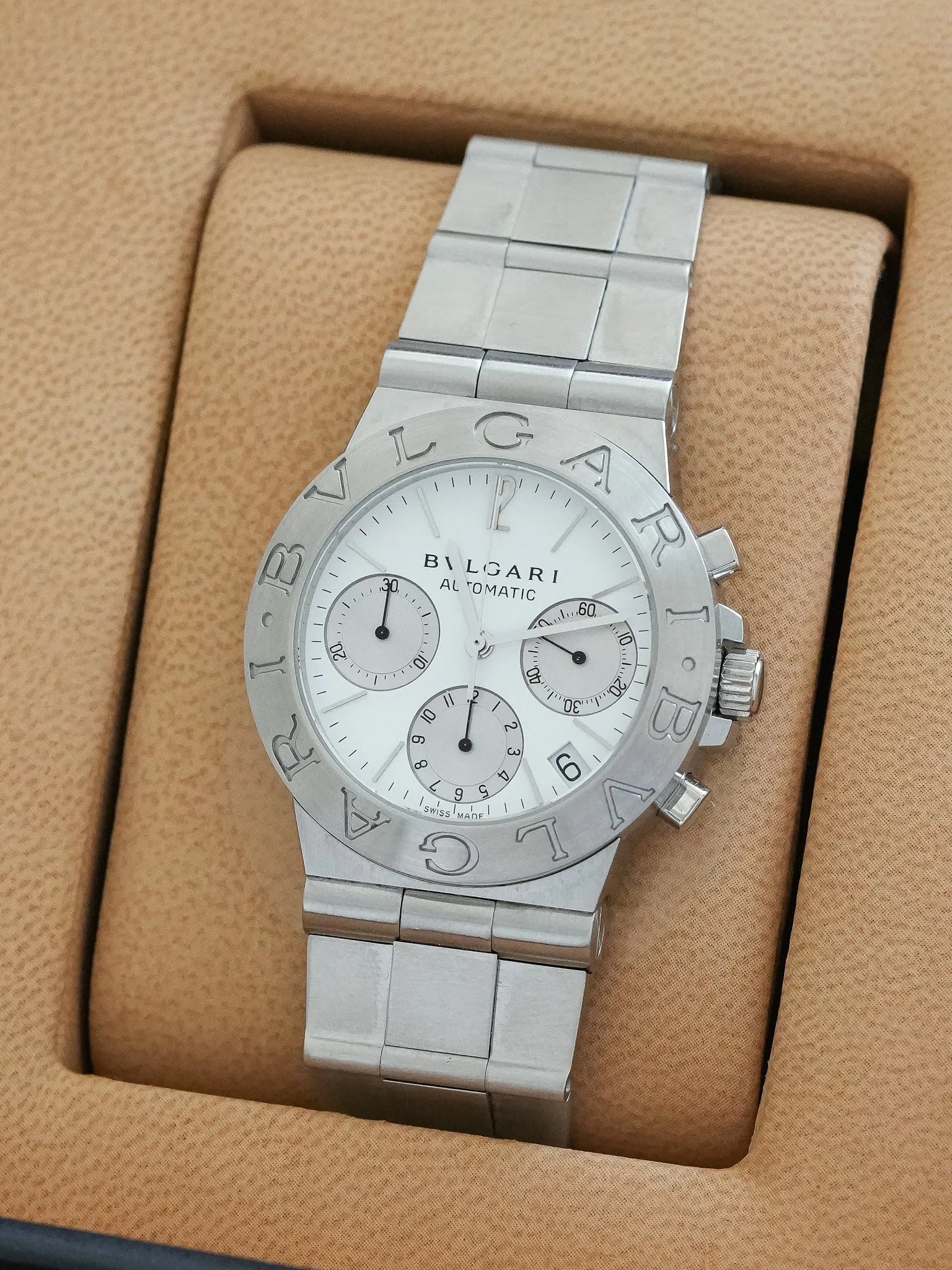 Bvlgari - Diagono Chronographe Acero - Juego completo - 2004 