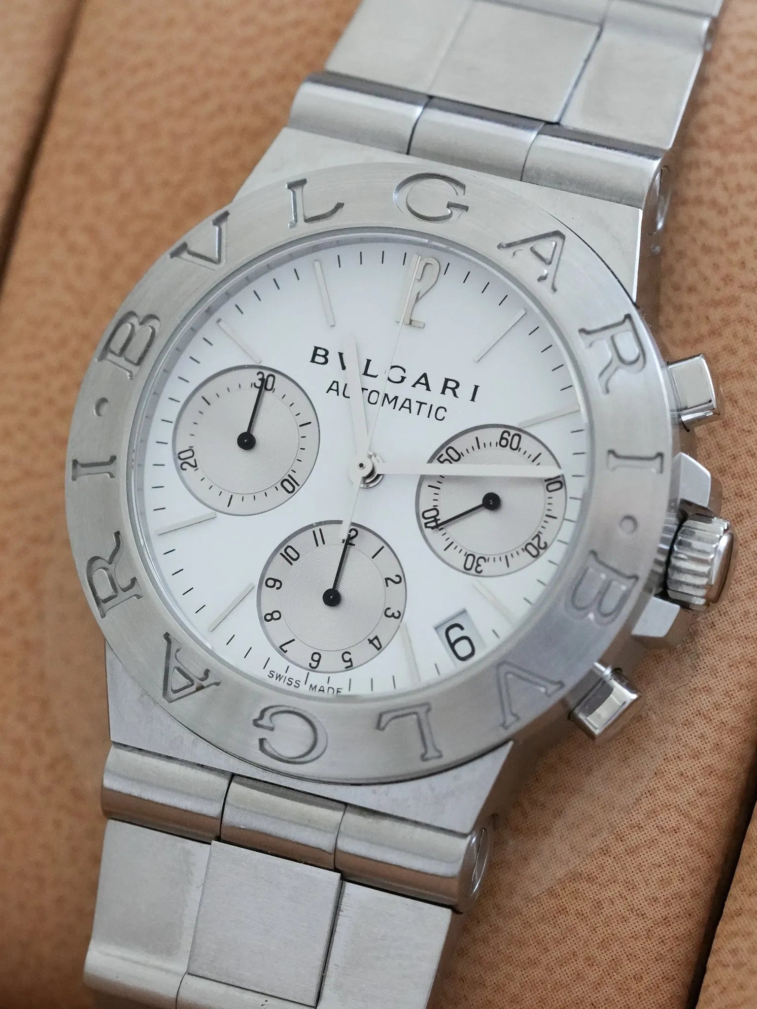 Bvlgari - Diagono Chronographe Acero - Juego completo - 2004 