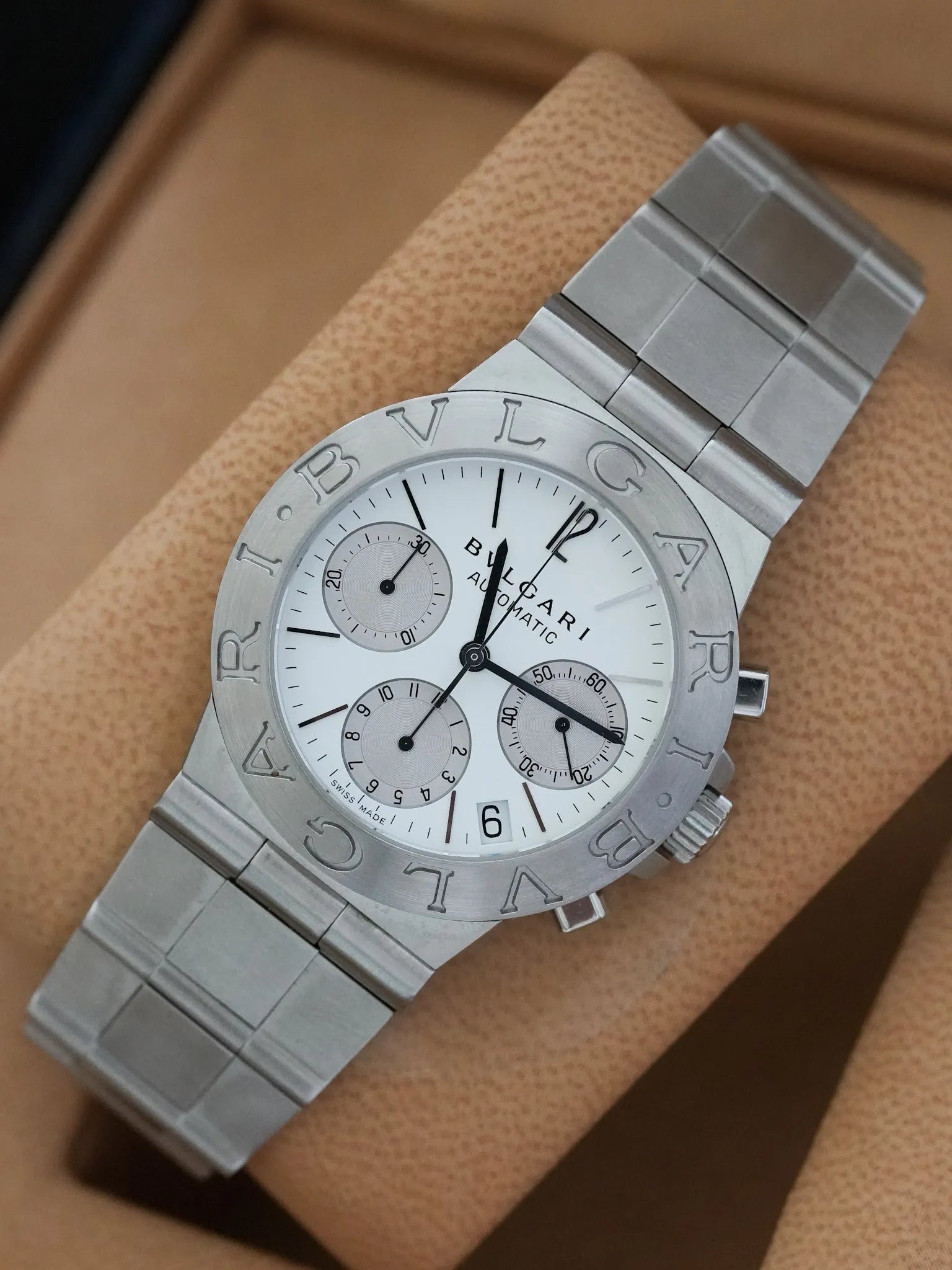 Bvlgari - Diagono Chronographe Acero - Juego completo - 2004 