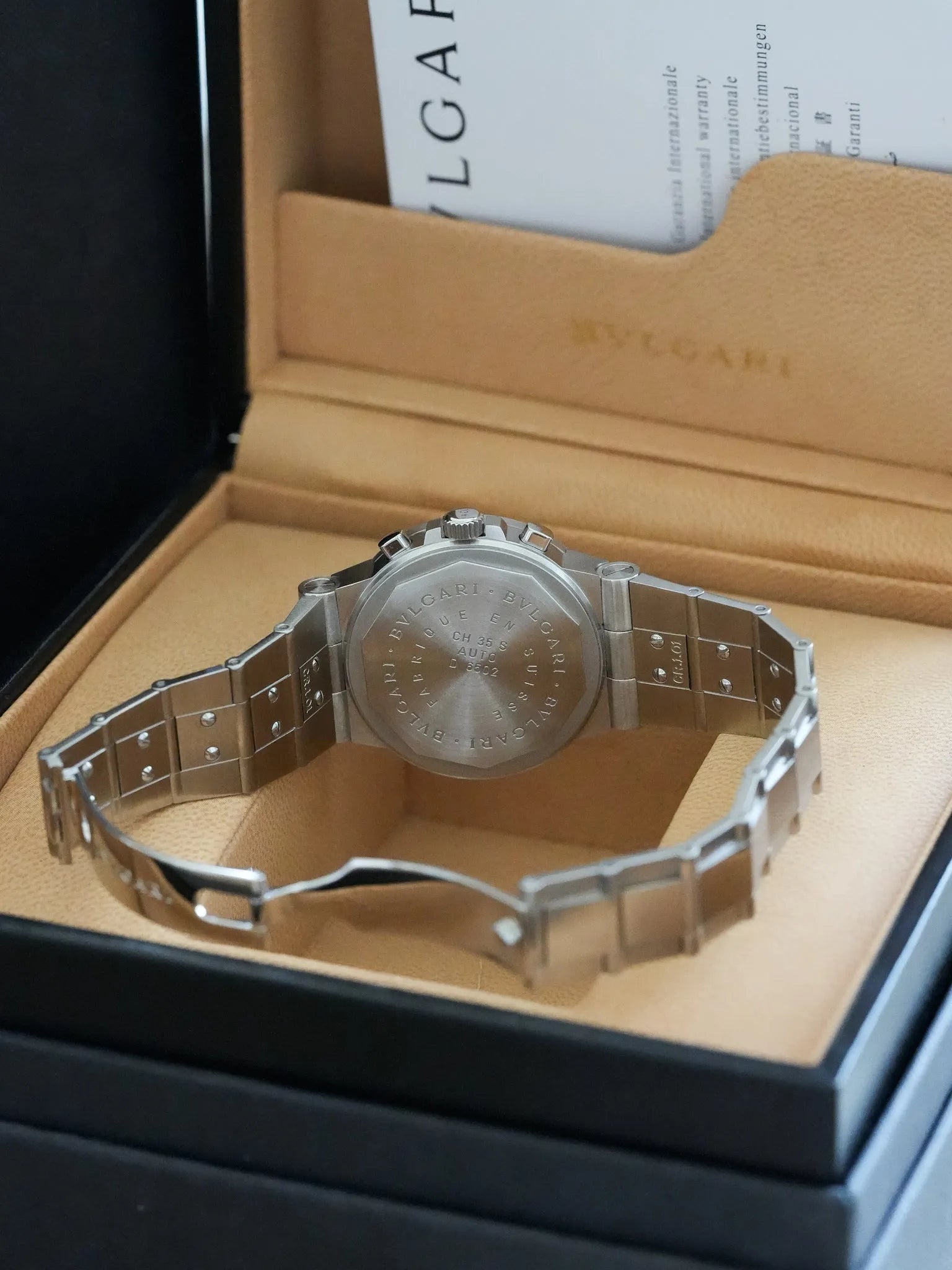 Bvlgari - Diagono Chronographe Acero - Juego completo - 2004 