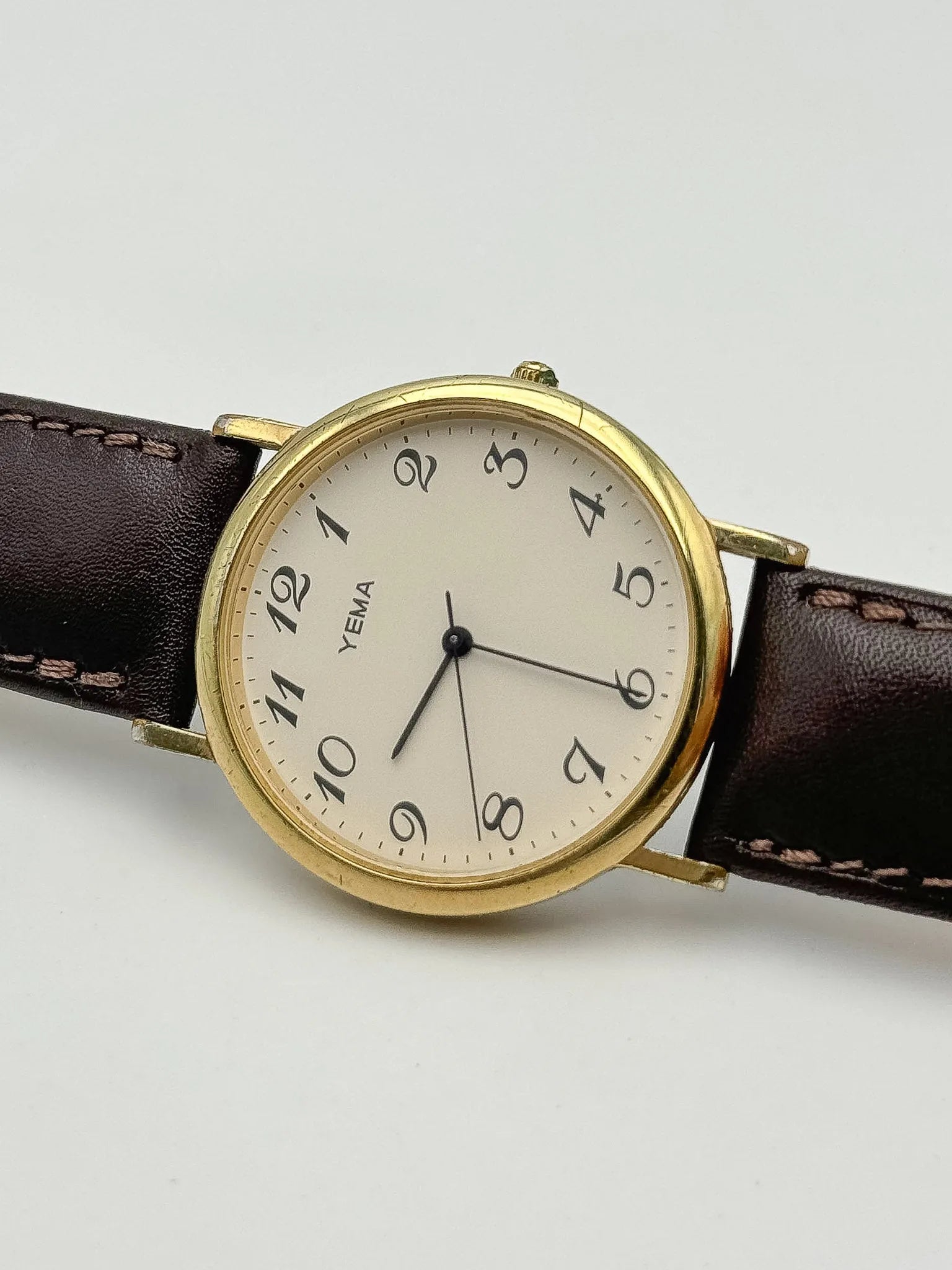 Yema - Ronde plaqué or Breguet Numerals - 1990s