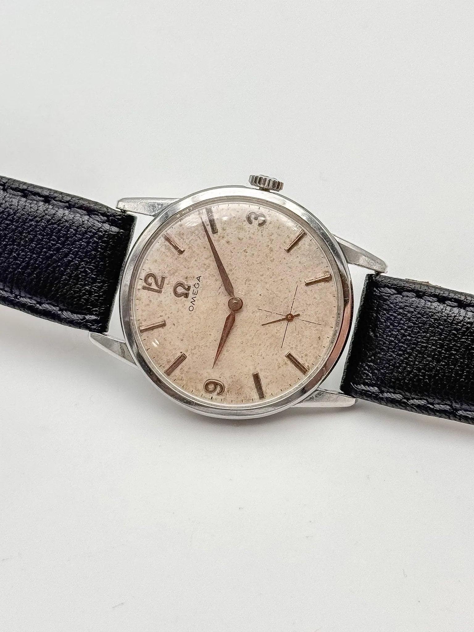 Omega - Calatrava Patiné Index Rose - 1959