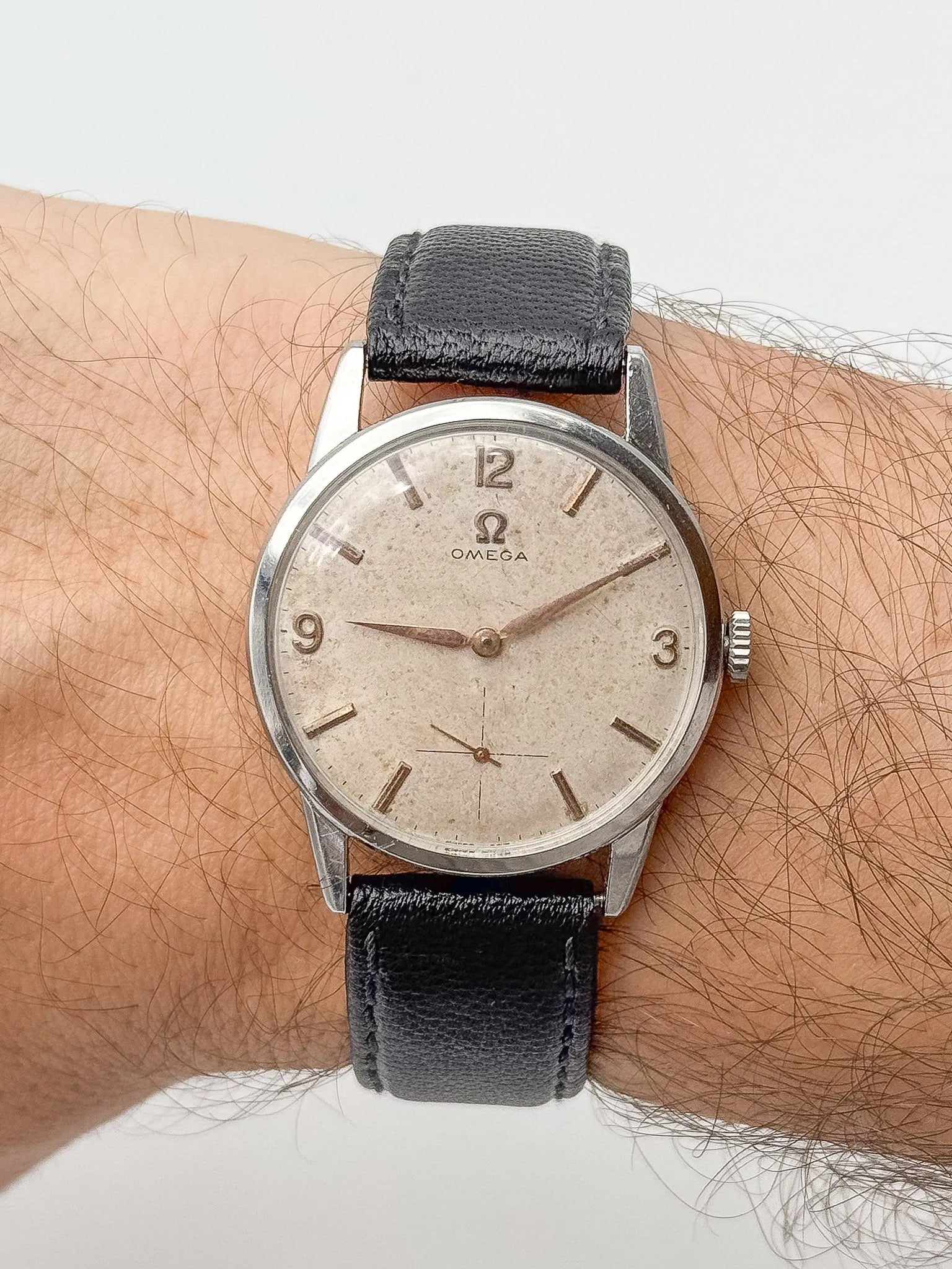 Omega - Calatrava Patiné Index Rose - 1959