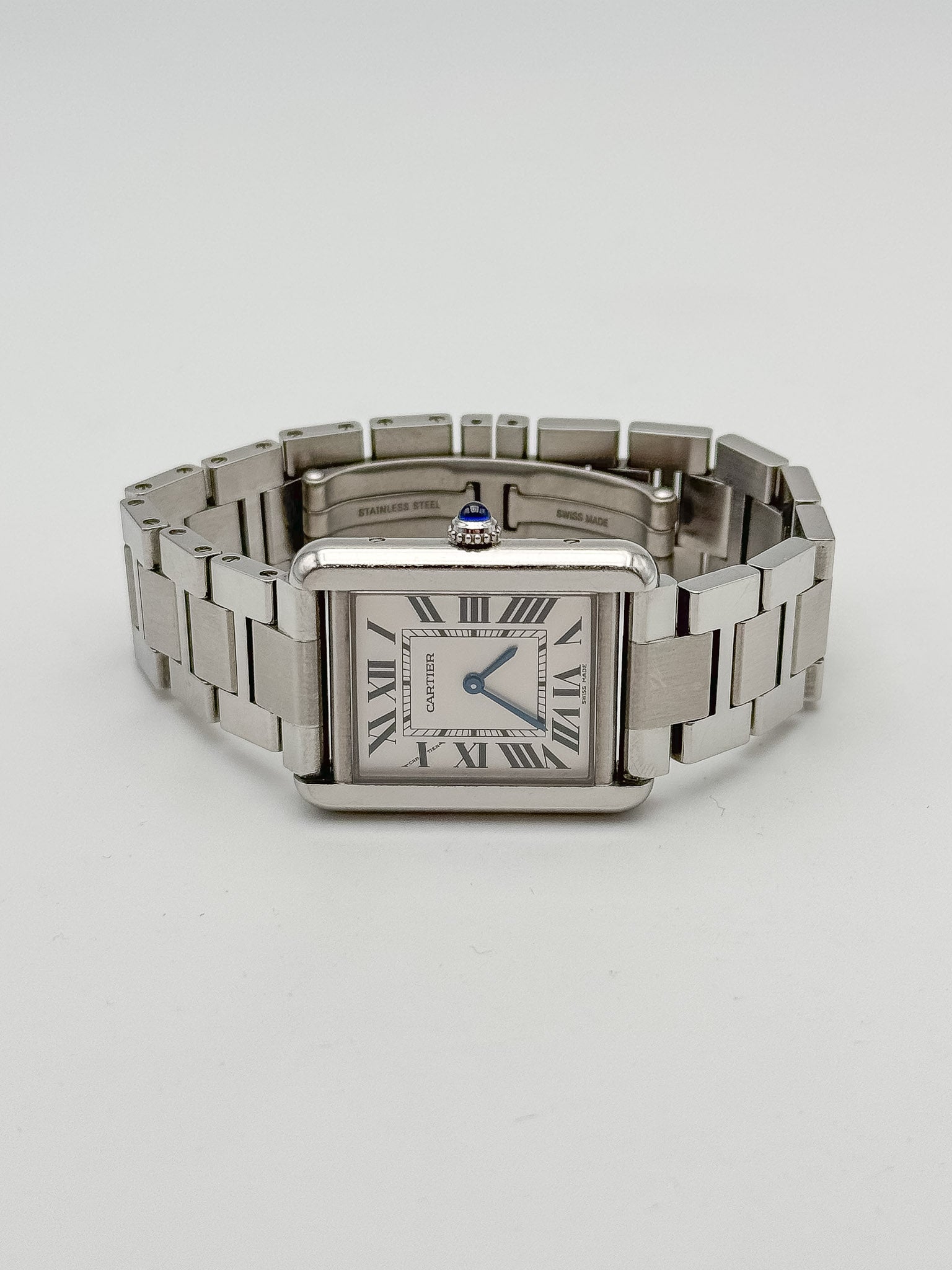 Cartier - Tank Solo 3170 Bracelet Acier - 2010s