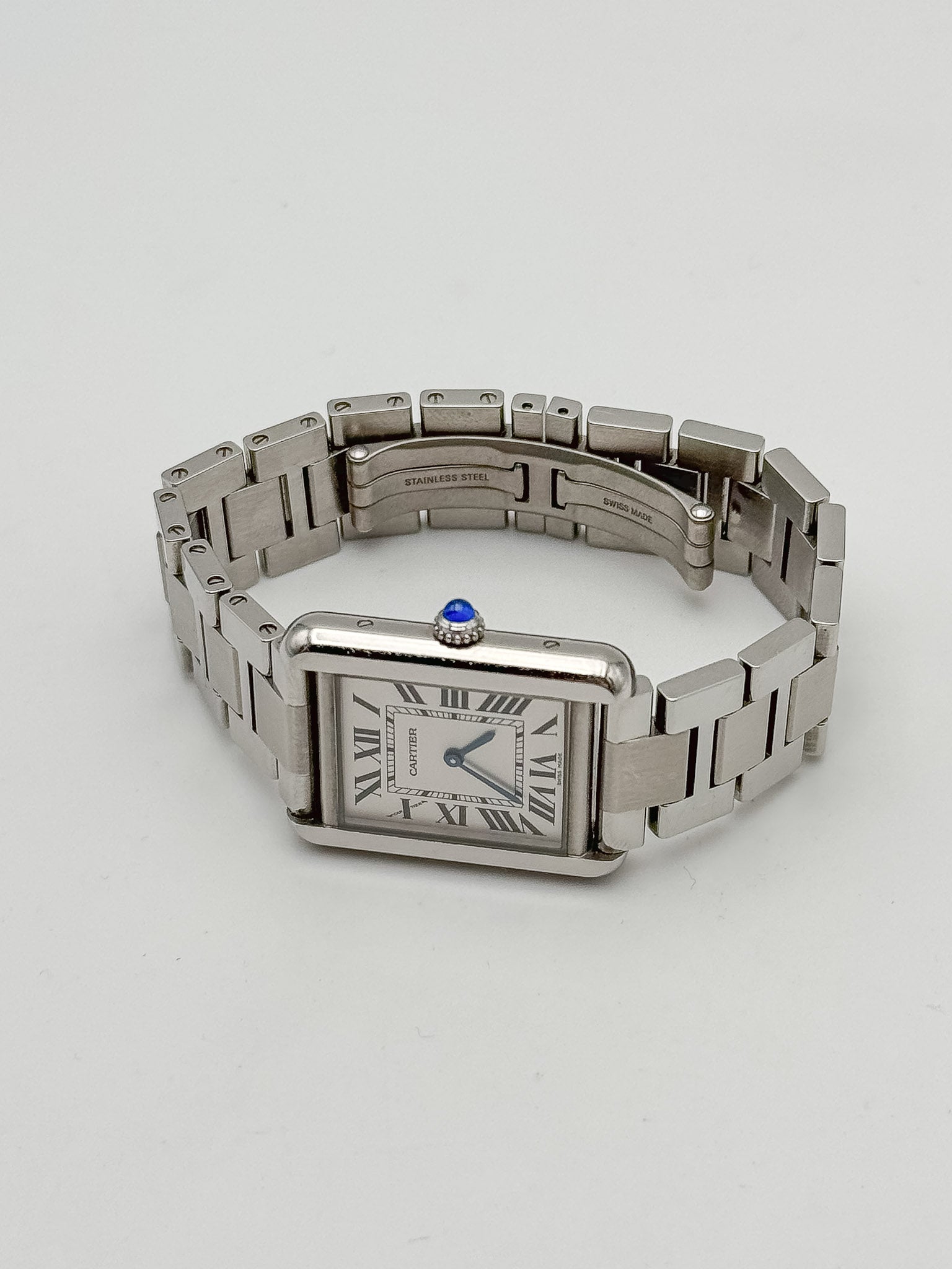 Cartier - Tank Solo 3170 Bracelet Acier - 2010s