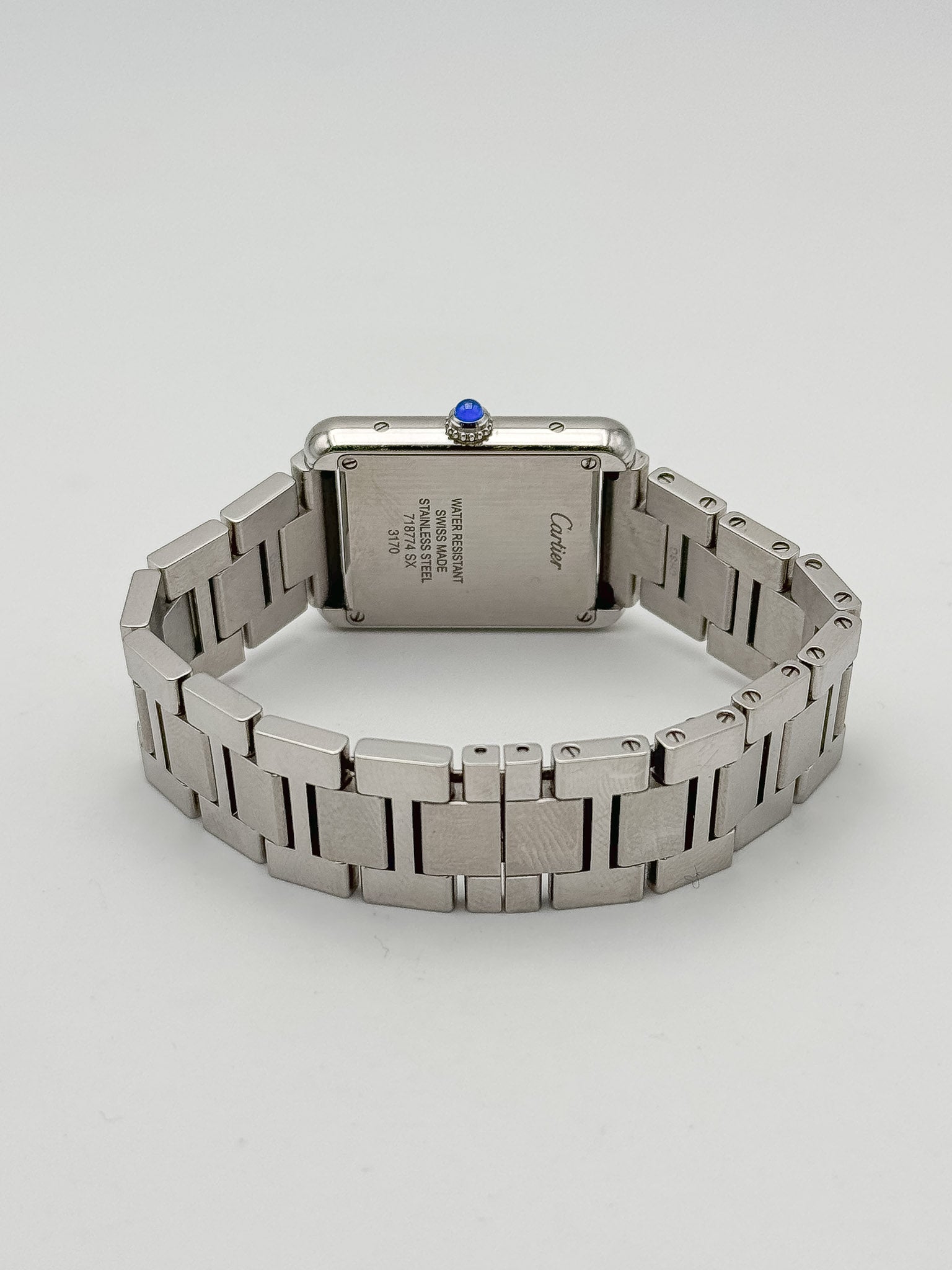 Cartier - Tank Solo 3170 Bracelet Acier - 2010s