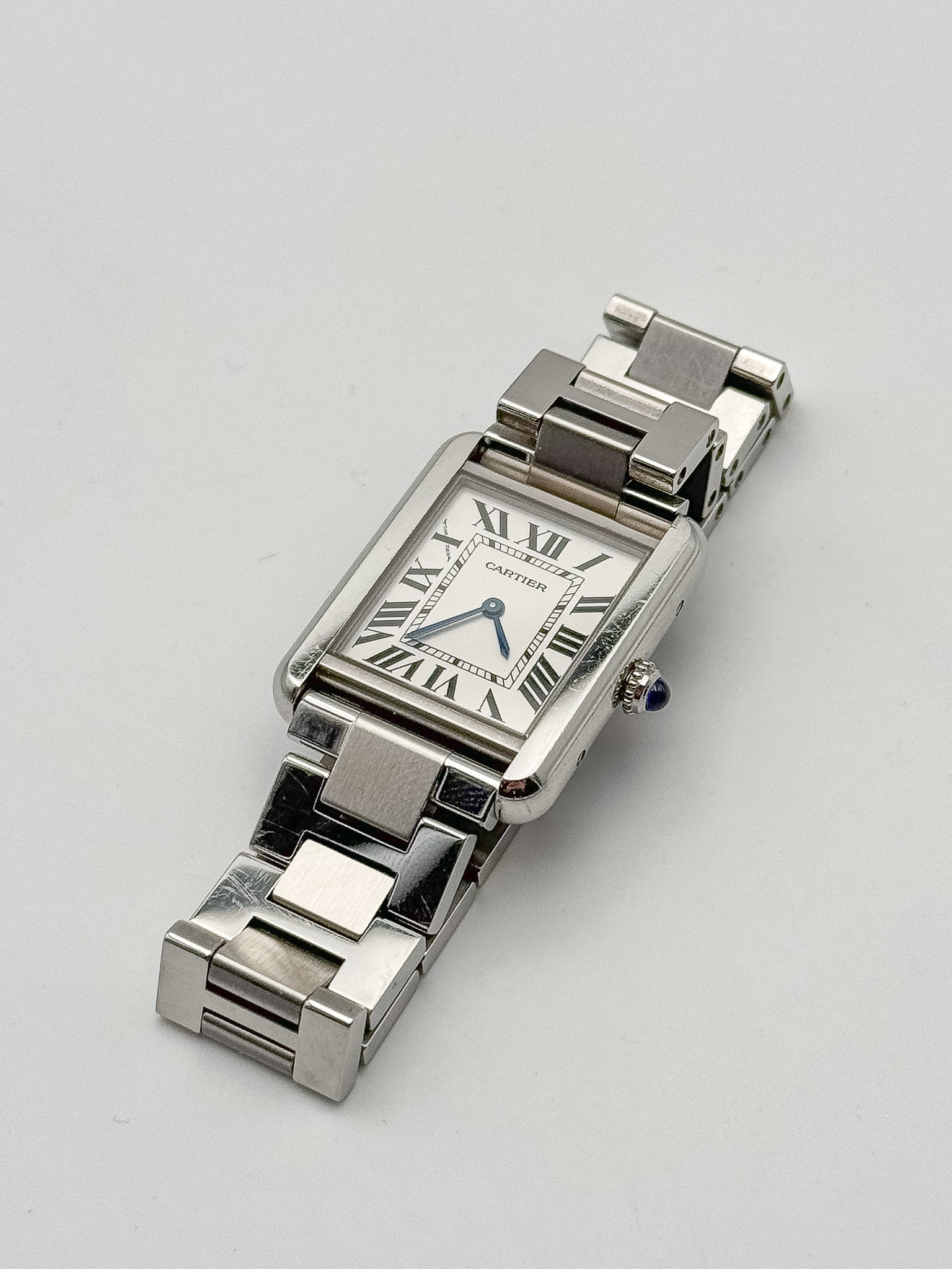 Cartier - Tank Solo 3170 Bracelet Acier - 2010s