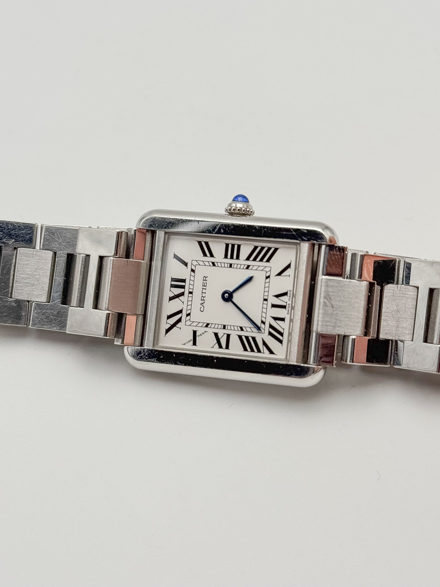 Cartier - Tank Solo 3170 Bracelet Acier - 2010s