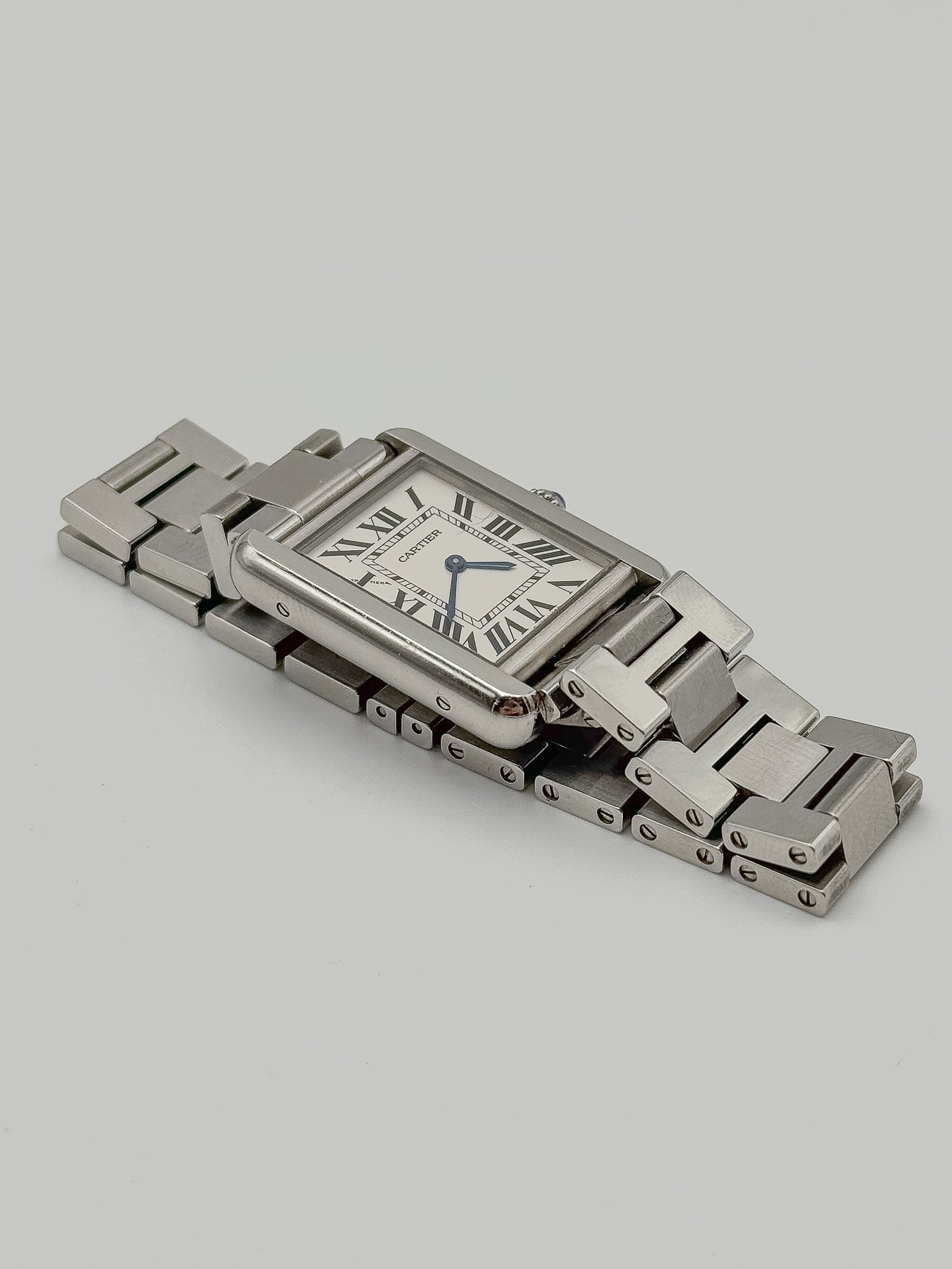 Cartier - Tank Solo 3170 Bracelet Acier - 2010s