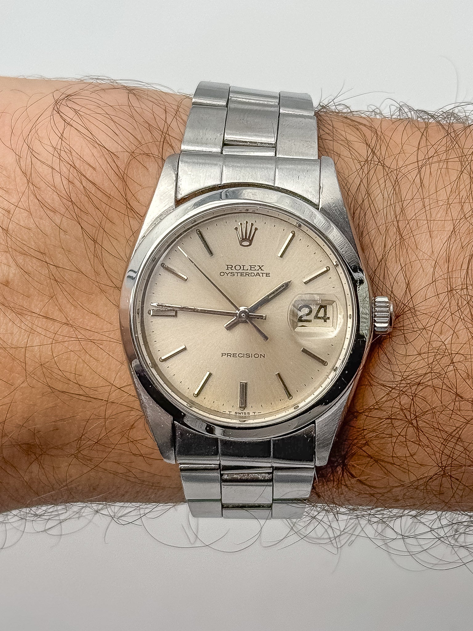 Rolex - Oysterdate Precision 6694 Cadran Ecaille - 1965