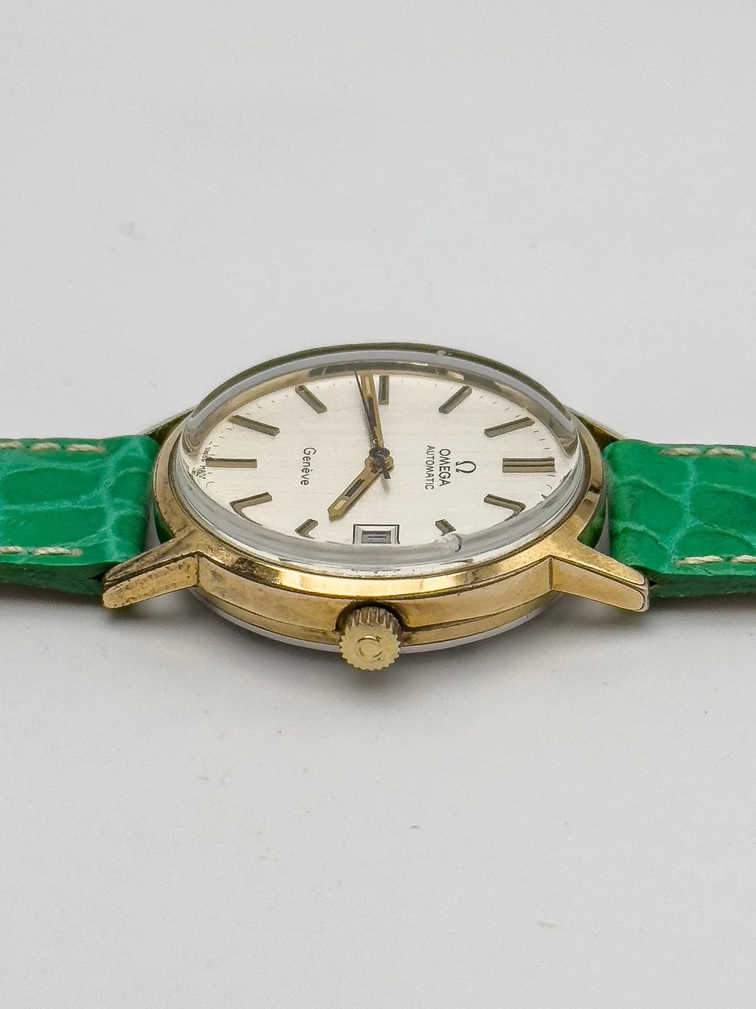 Omega - Genève 166.0163 Plaqué Or Cadran Champagne - 1973