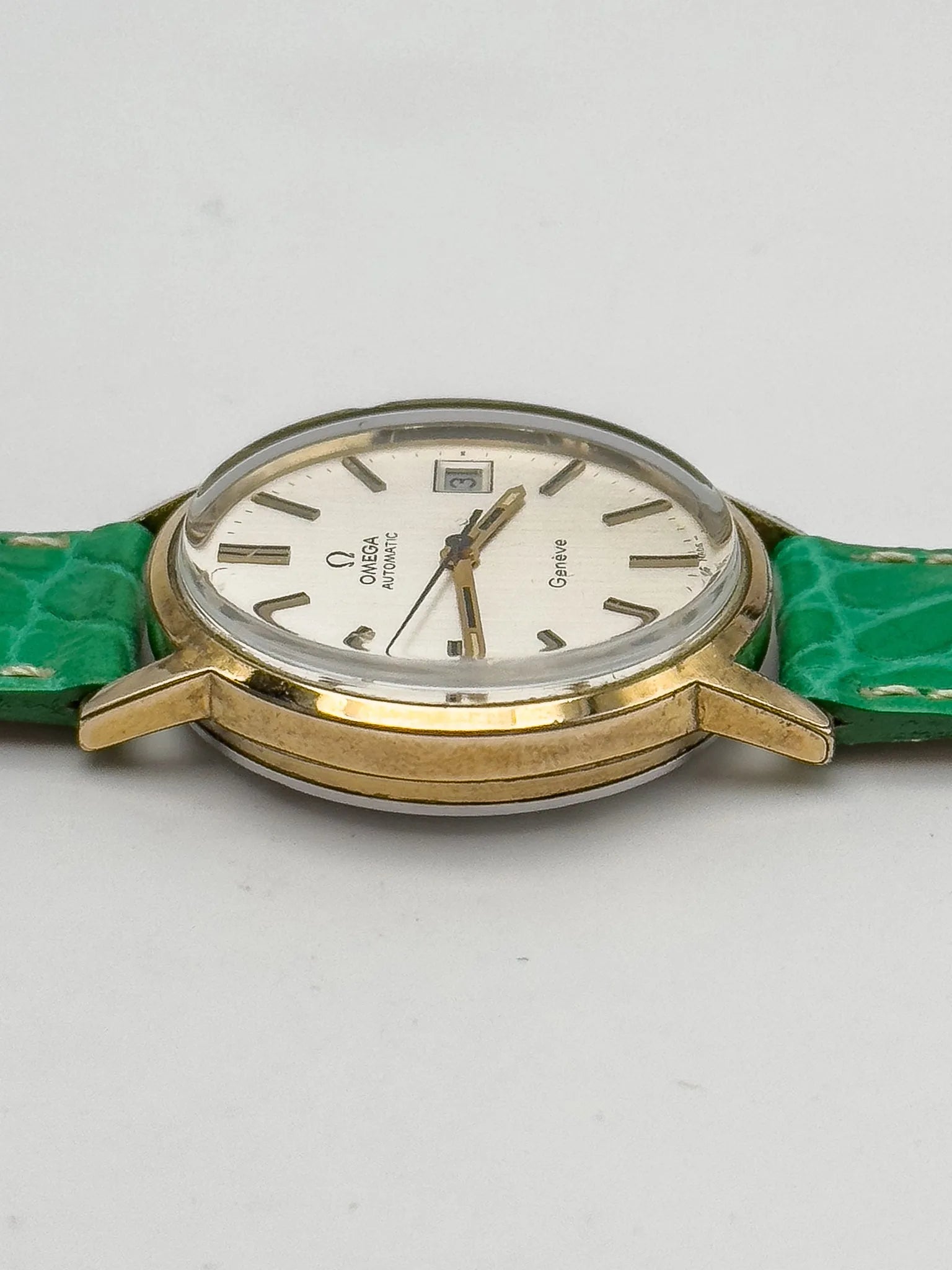 Omega - Genève 166.0163 Plaqué Or Cadran Champagne - 1973