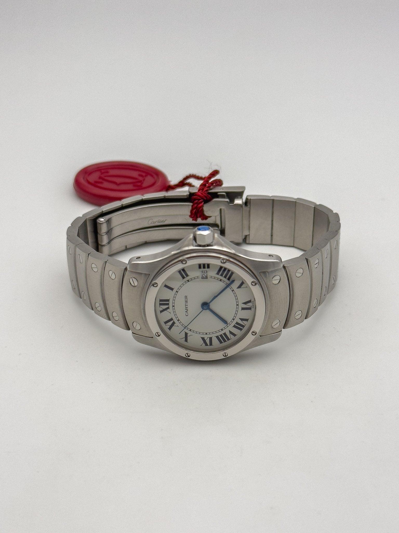 Cartier - Santos Ronde Steel - 1990's