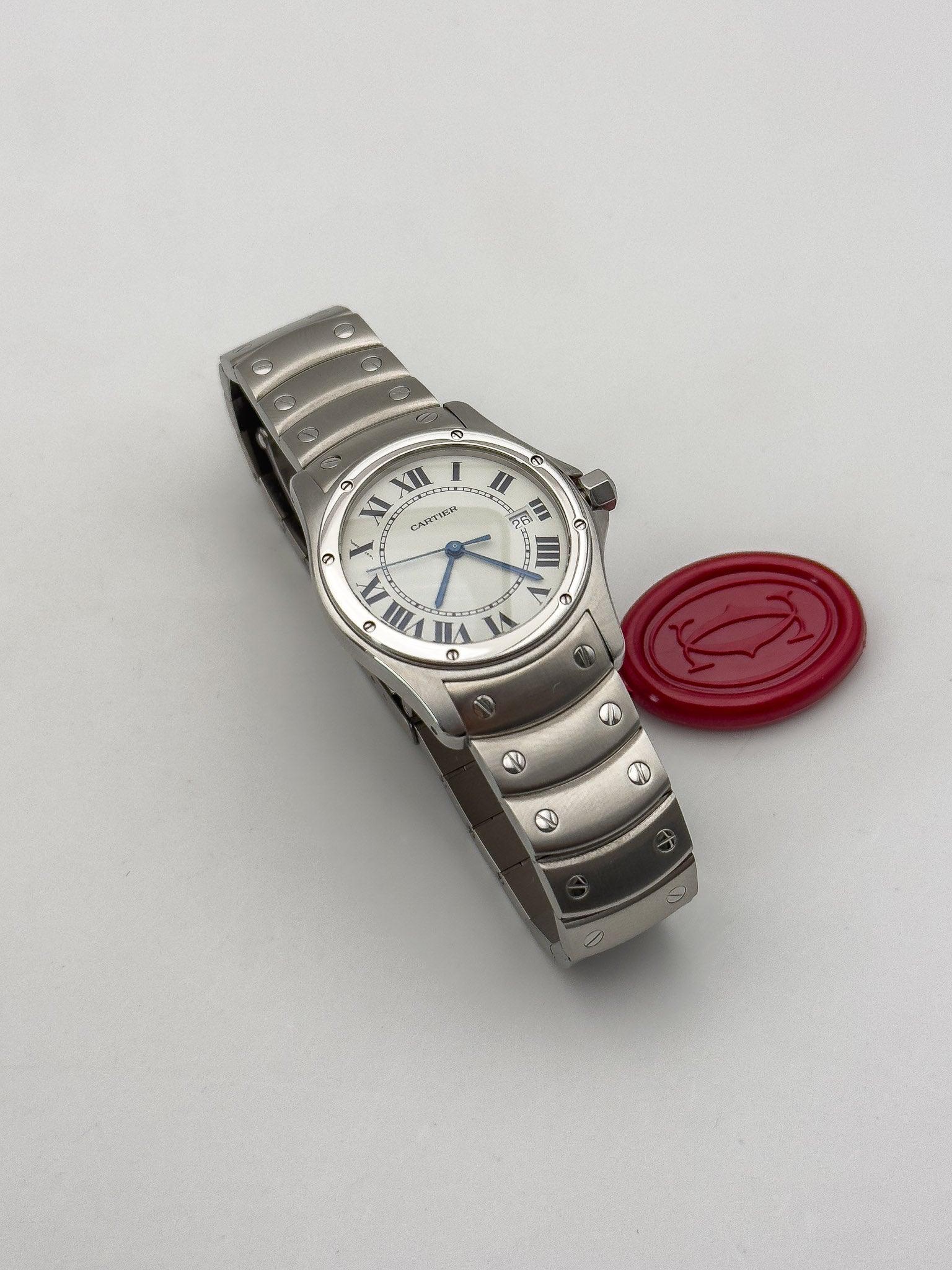 Cartier - Santos Ronde Steel - 1990's