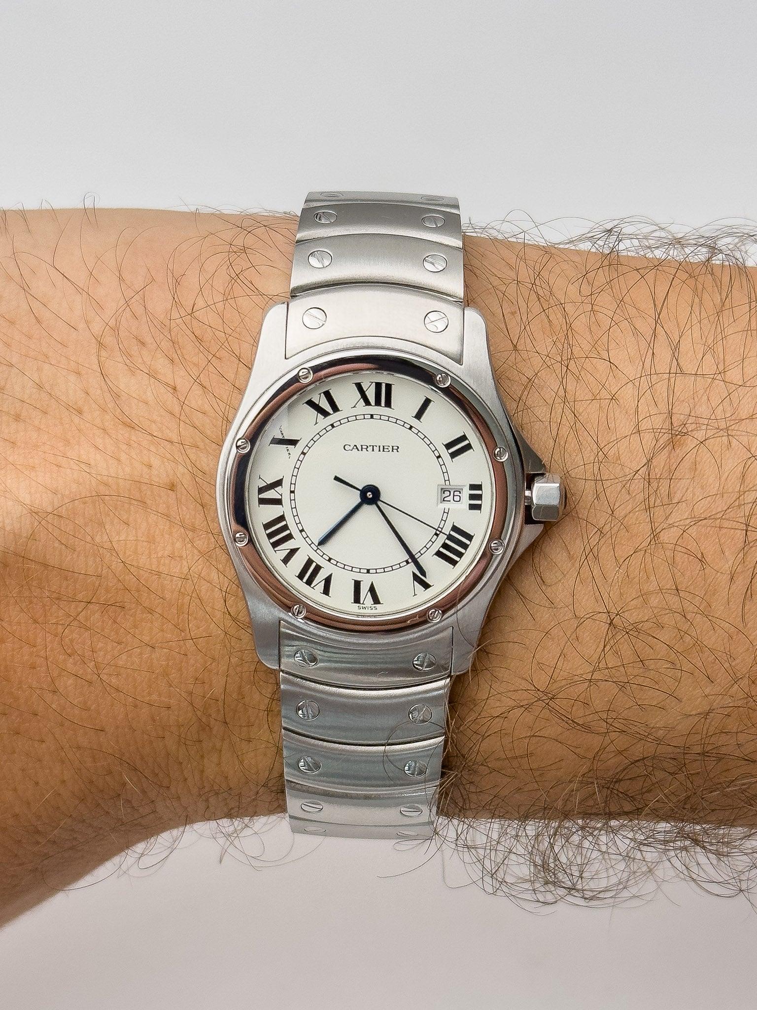 Cartier - Santos Ronde Steel - 1990's