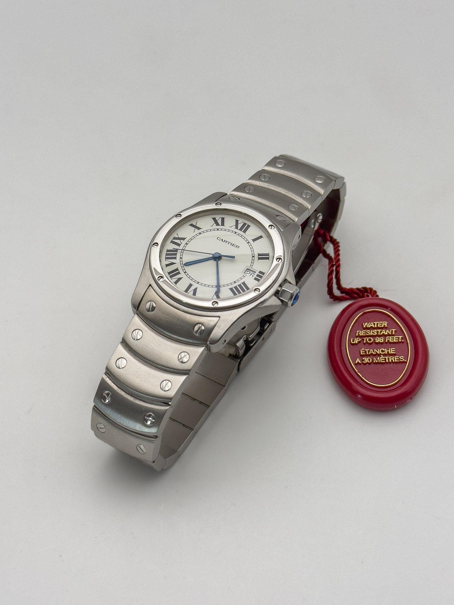 Cartier - Santos Ronde Steel - 1990's