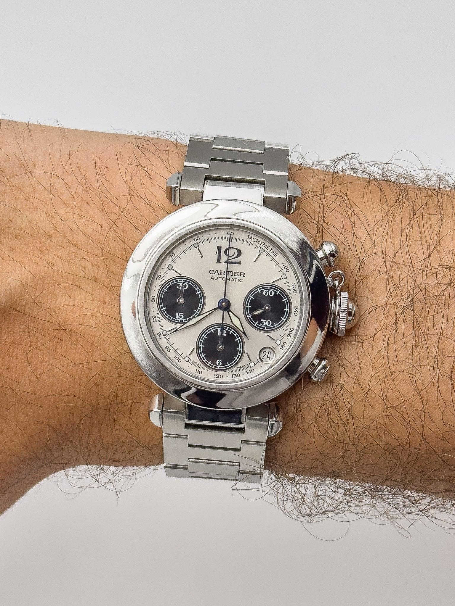 Cartier - Pasha Chrono Panda - 2000's