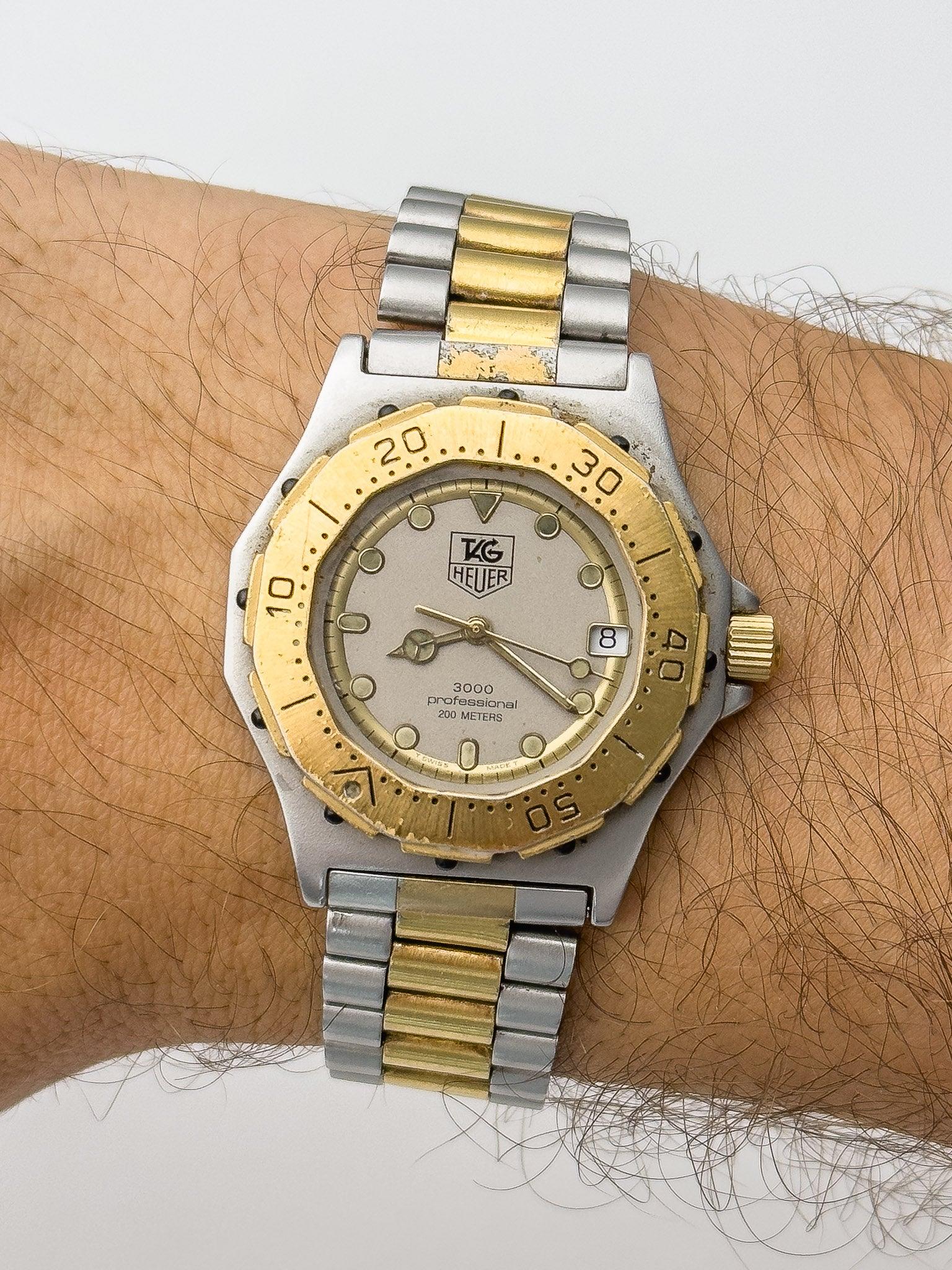 Tag Heuer - Professional 3000 Two Tones - 1990-е гг.