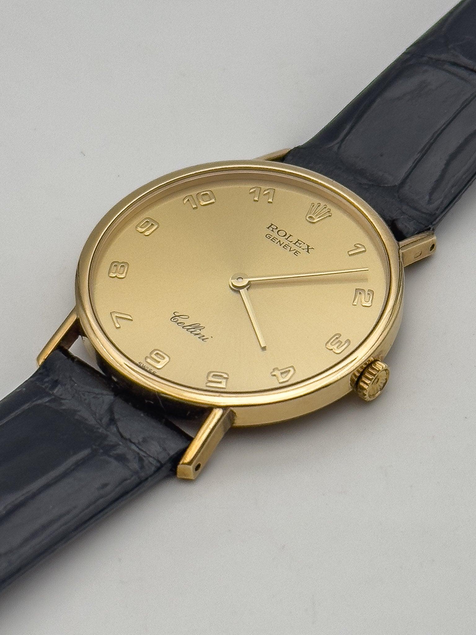 Rolex - Cellini Arabic Numerals