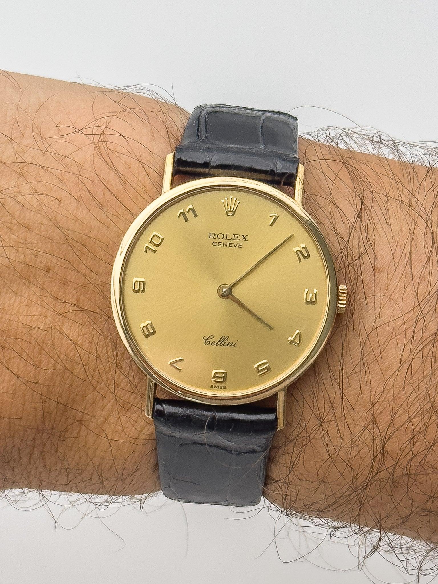 Rolex - Cellini Arabic Numerals