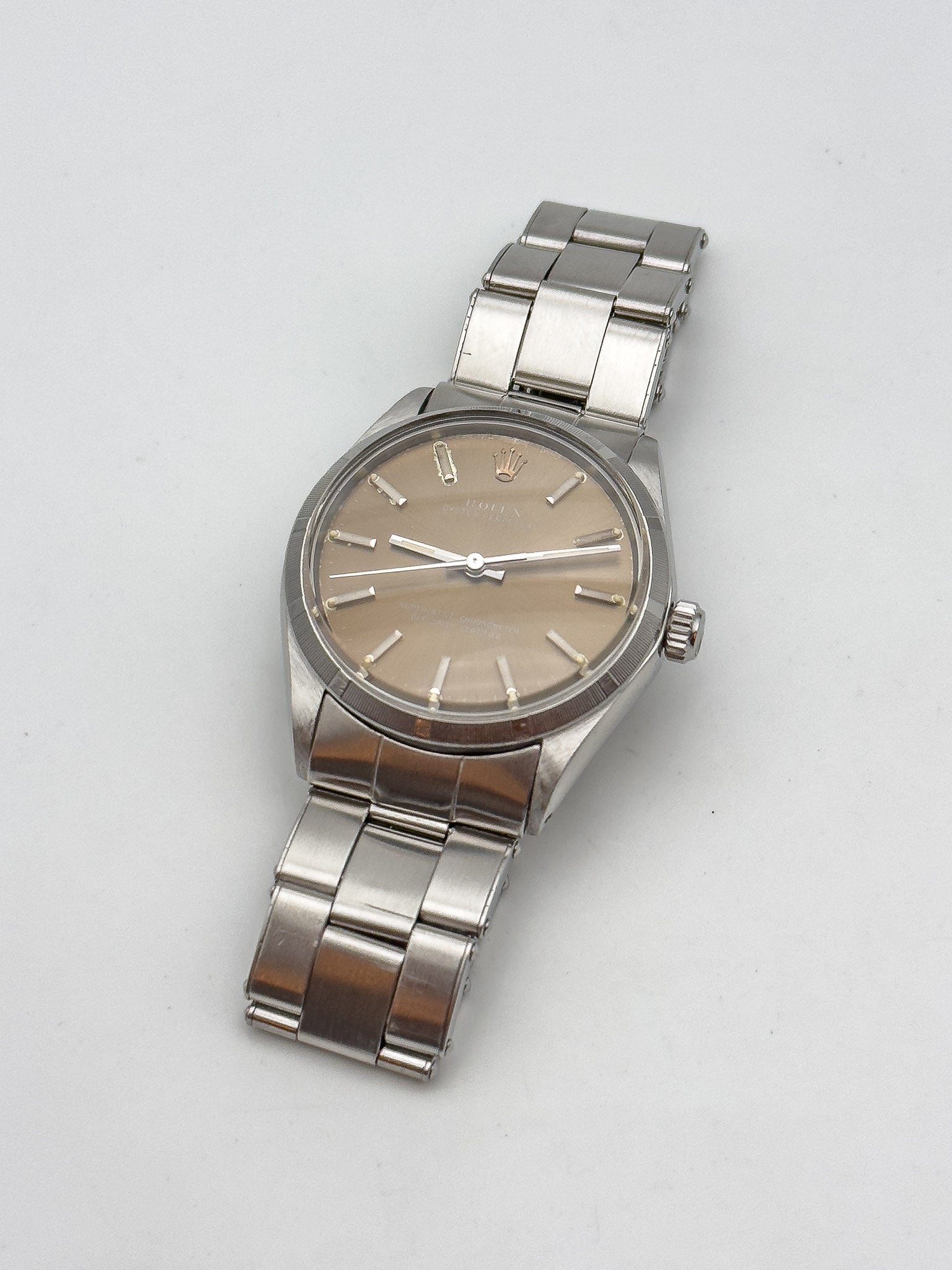 Rolex - Oyster Perpetual 1003 Moka Cosc Engine girado Bisel - 1966