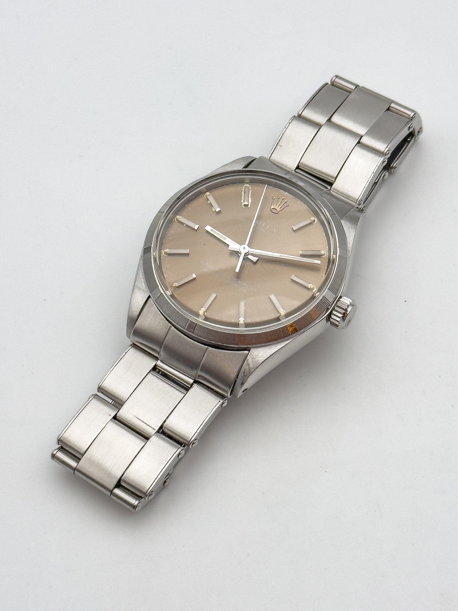 Rolex - 1003 Moka COSC Engine Turned Bezel - 1966