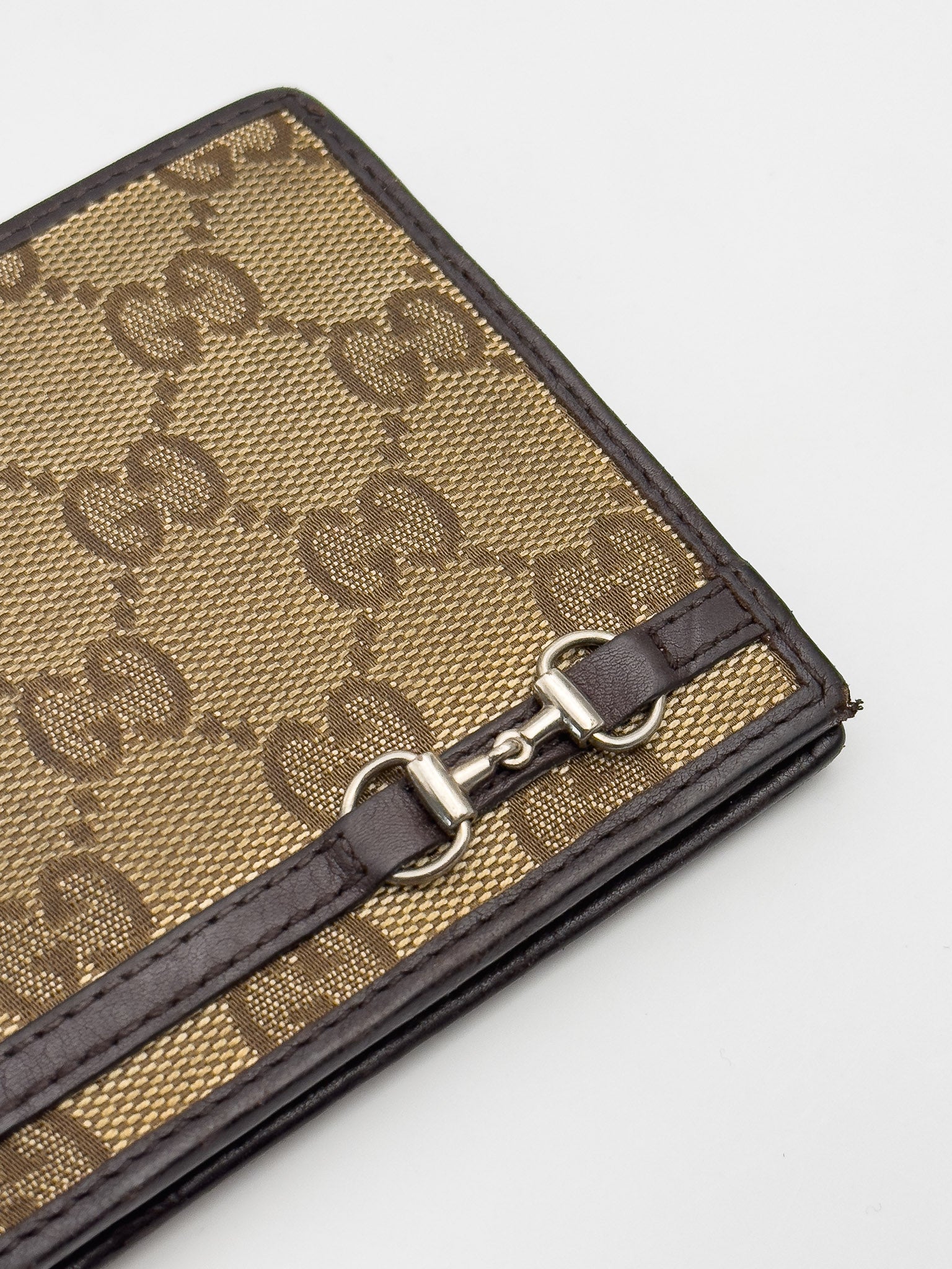 Gucci - Portefeuille en toile GG