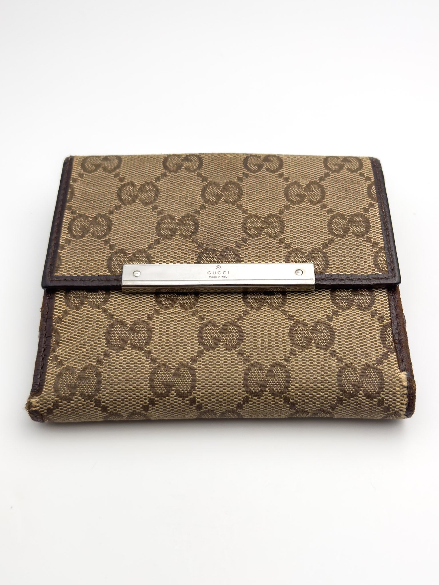 Gucci - GG Canvas Wallet Brown