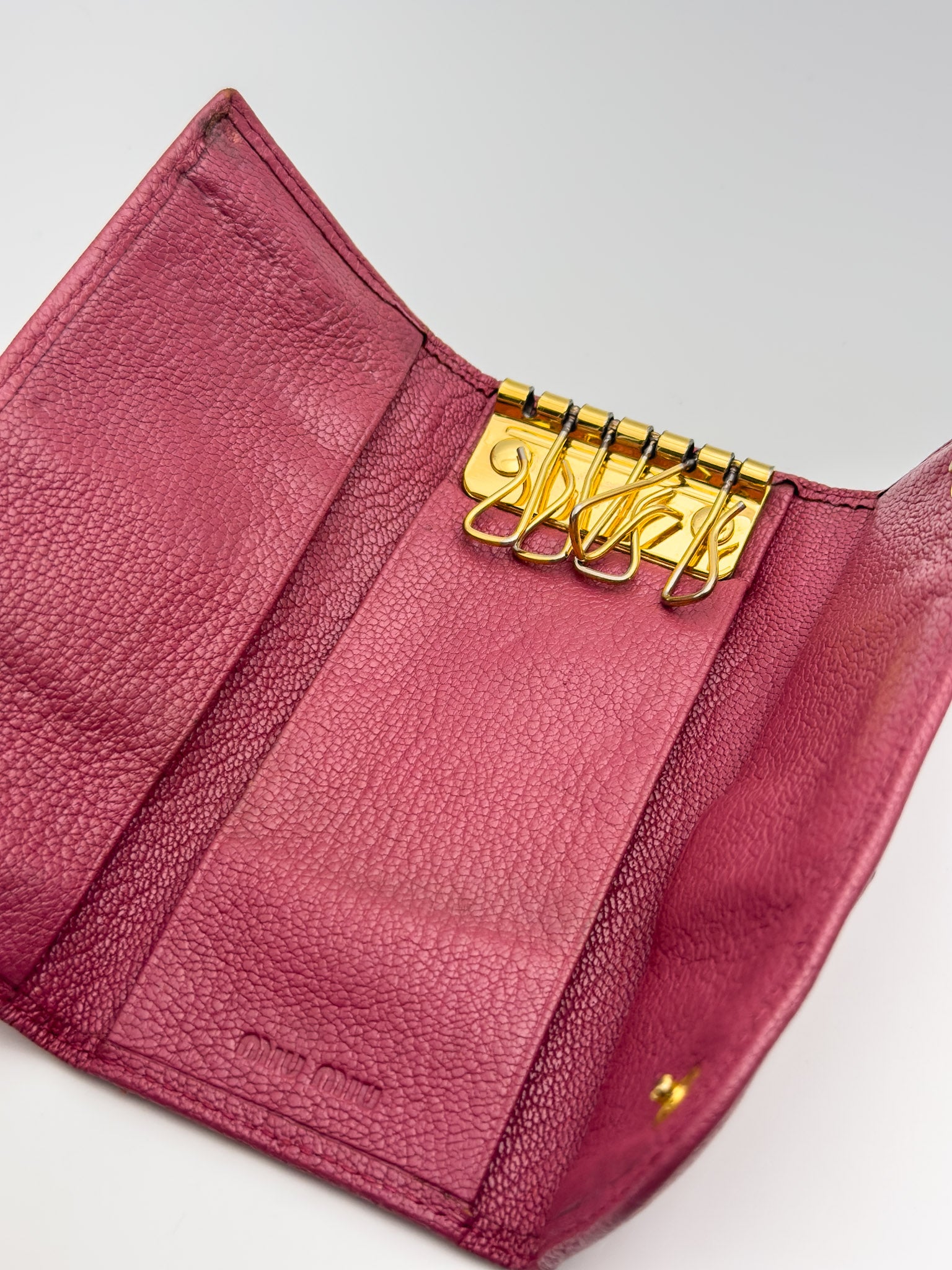 Miu Miu - Multicled Pink Leather