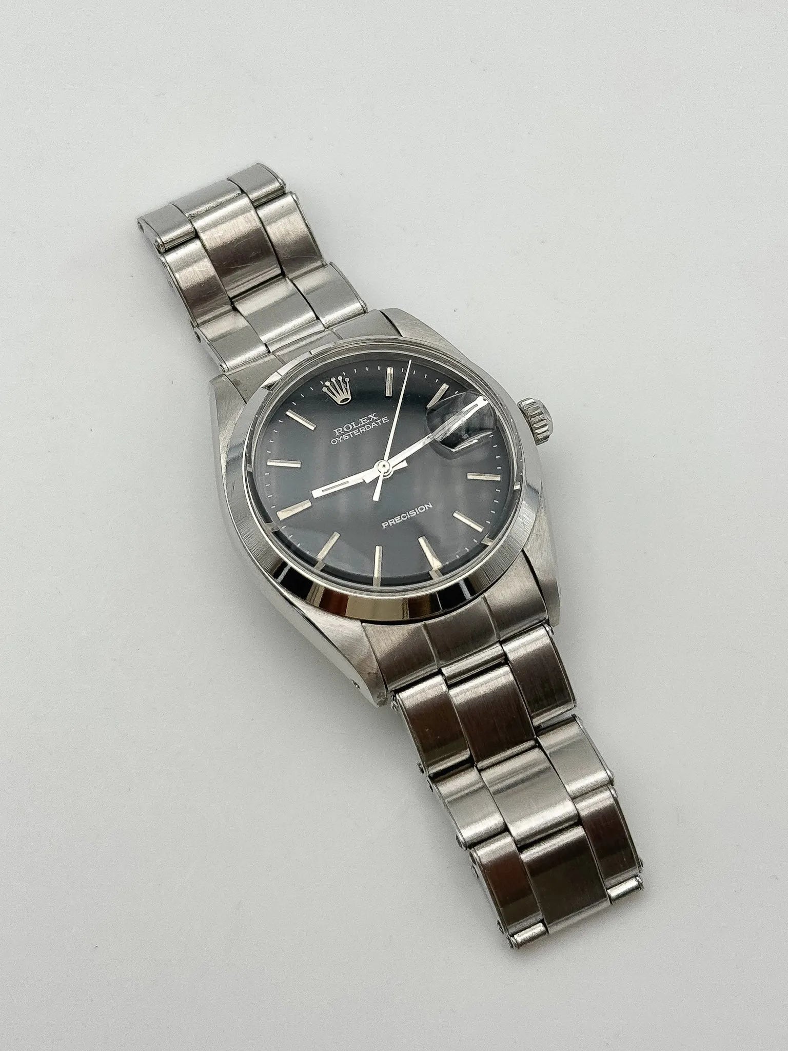 Rolex - Osyterdate 6694 Precision Cadran noir - 1966