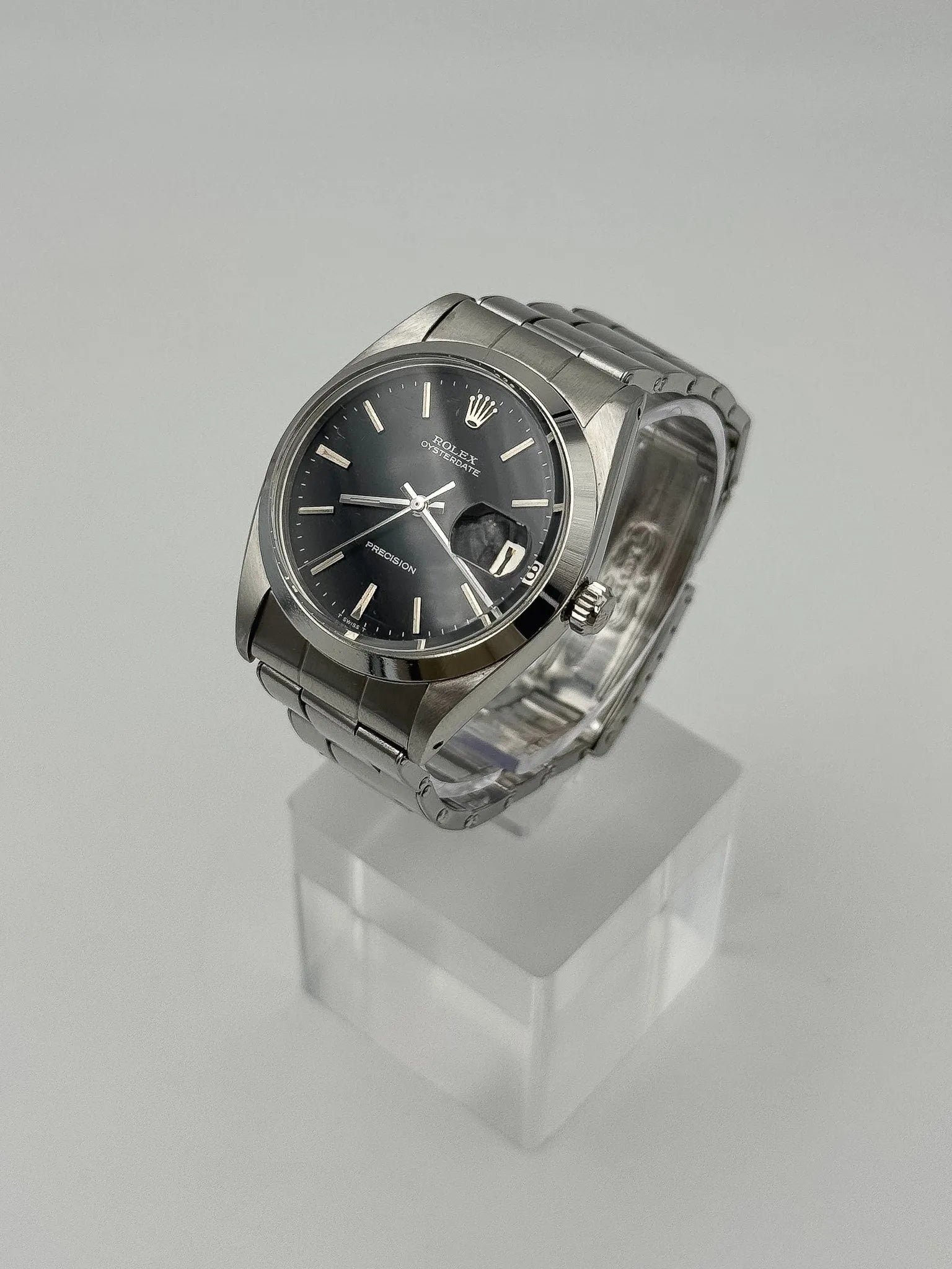 Rolex - Osyterdate 6694 Precision Cadran noir - 1966