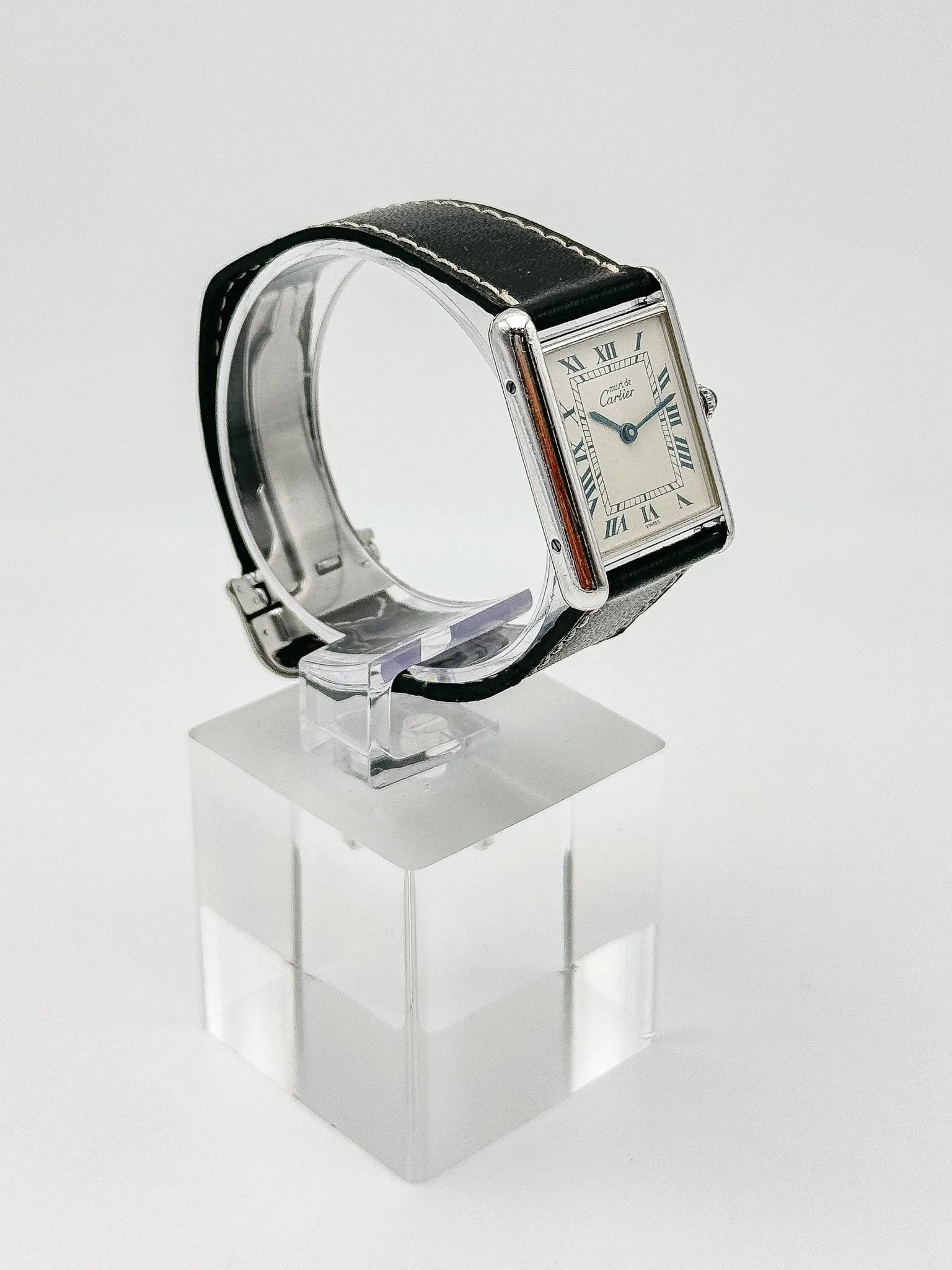 Cartier - Must Tank 1616 Argent 925 boucle déployante - 1990s