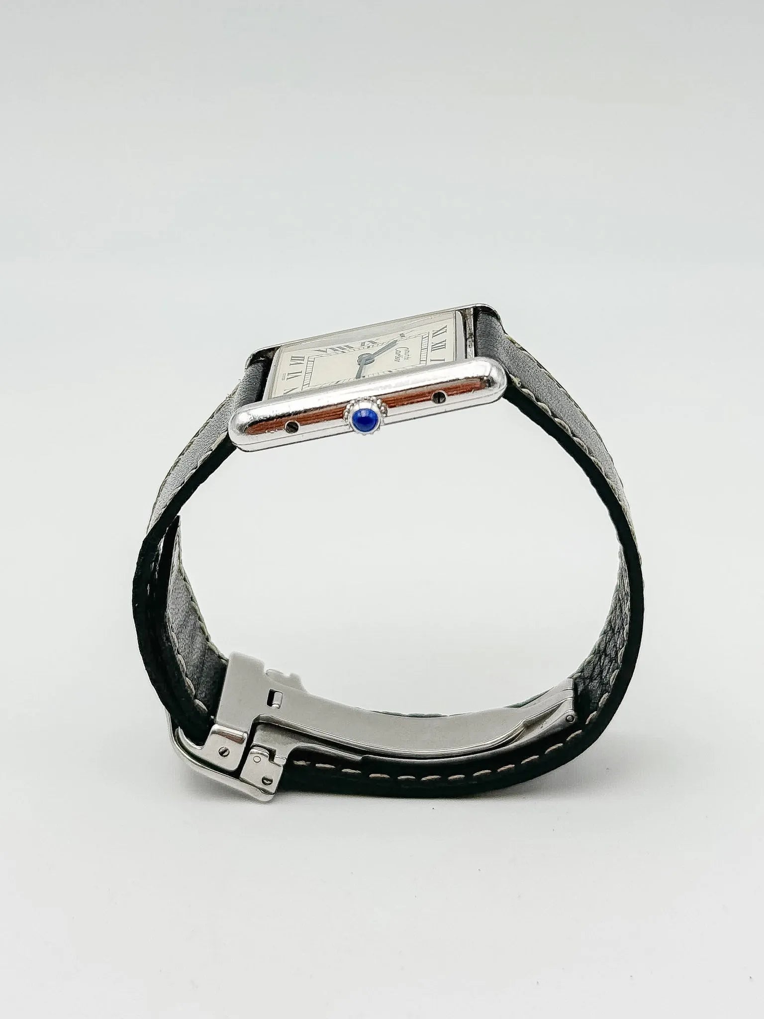 Cartier - Must Tank 1616 Argent 925 boucle déployante - 1990s