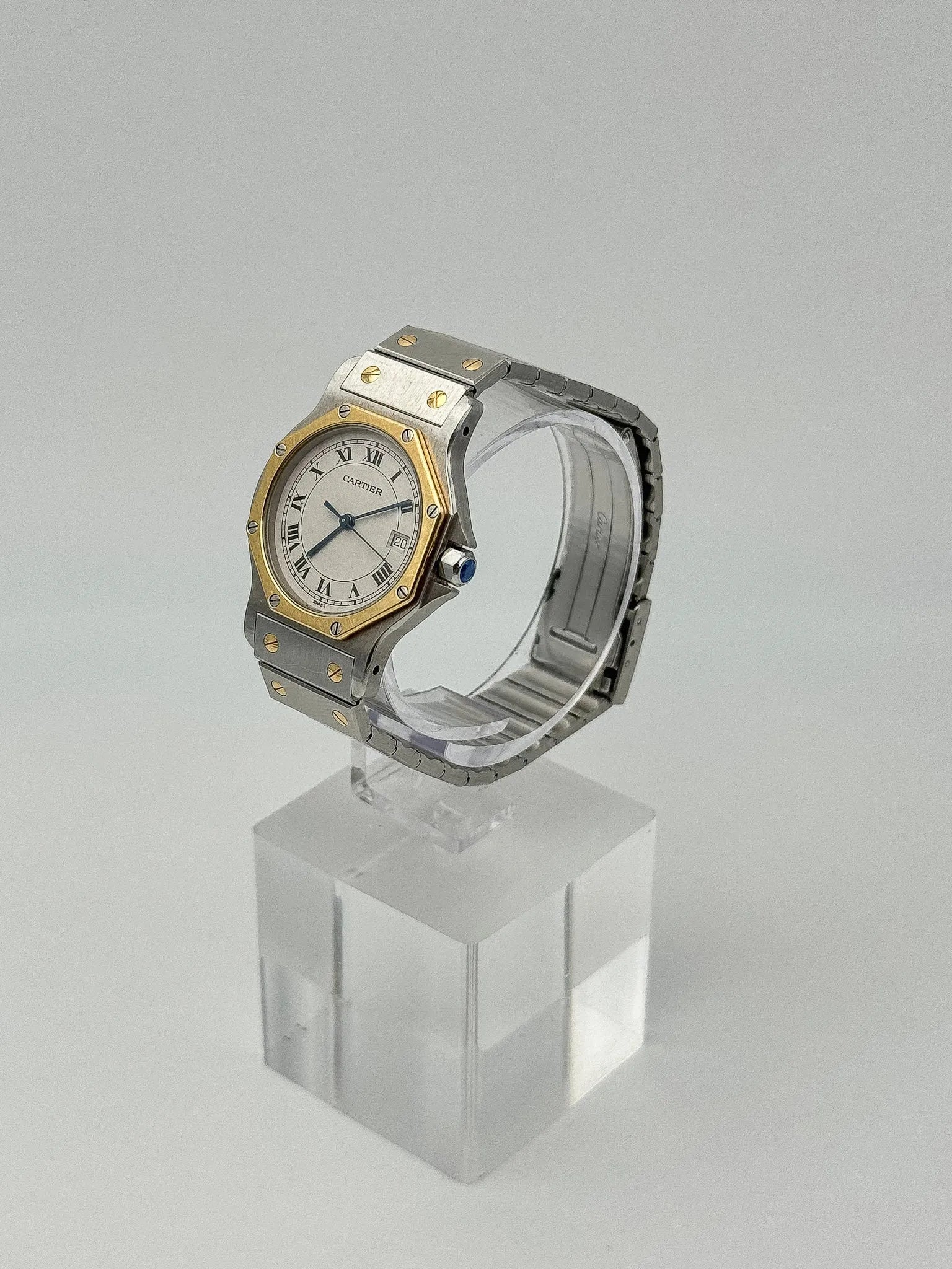 Cartier - Santos Octogonale 29mm Acier Or 18K Quartz - 1990s