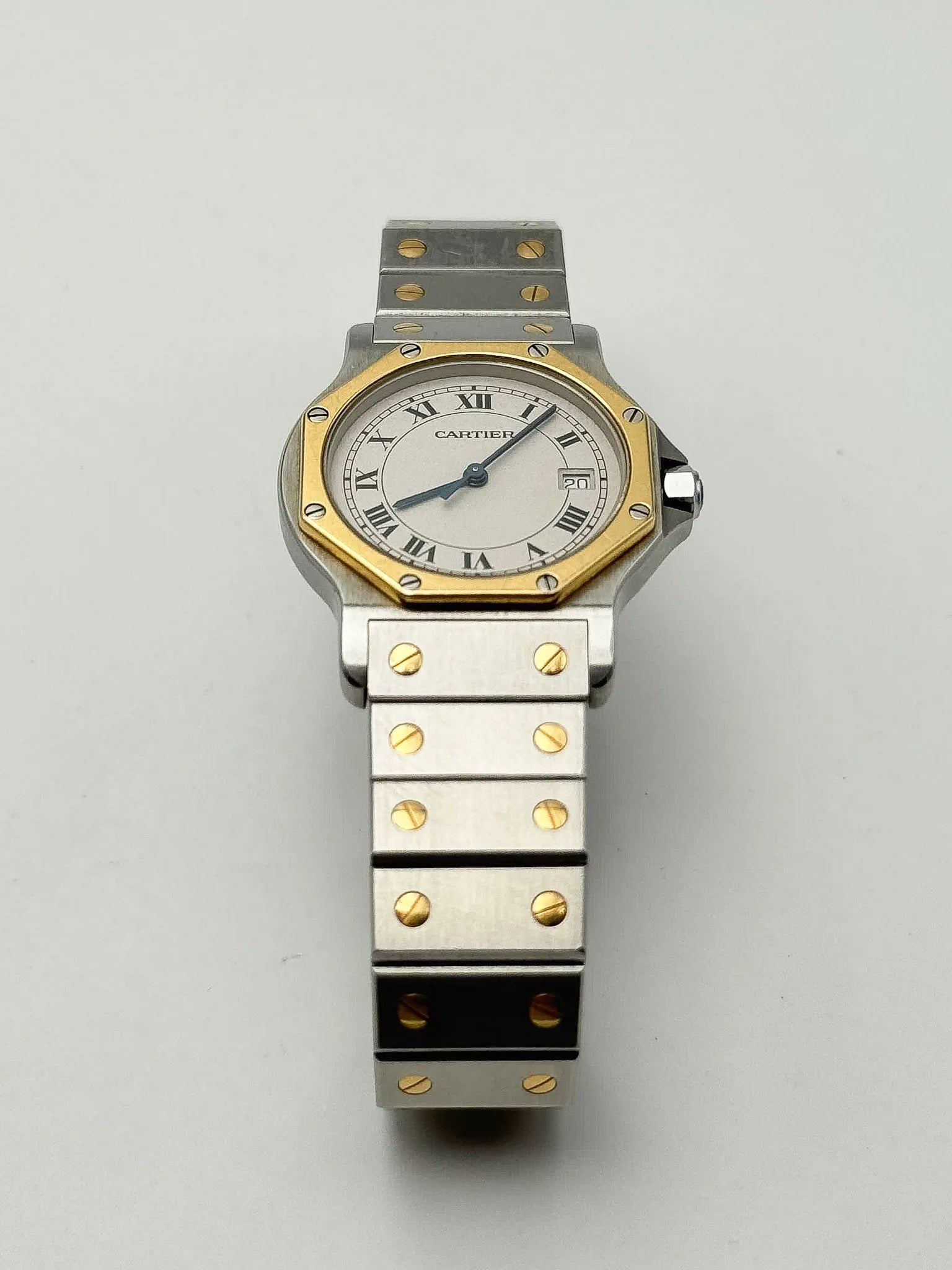 Cartier - Santos Octogonale 29mm Acier Or 18K Quartz - 1990s