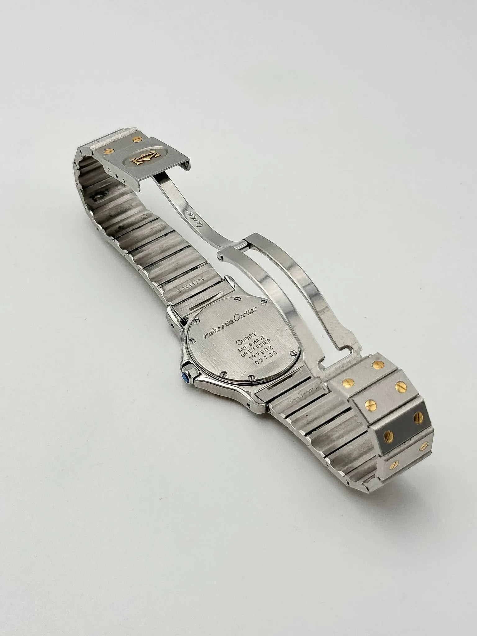 Cartier - Santos Octogonale 29mm Acier Or 18K Quartz - 1990s