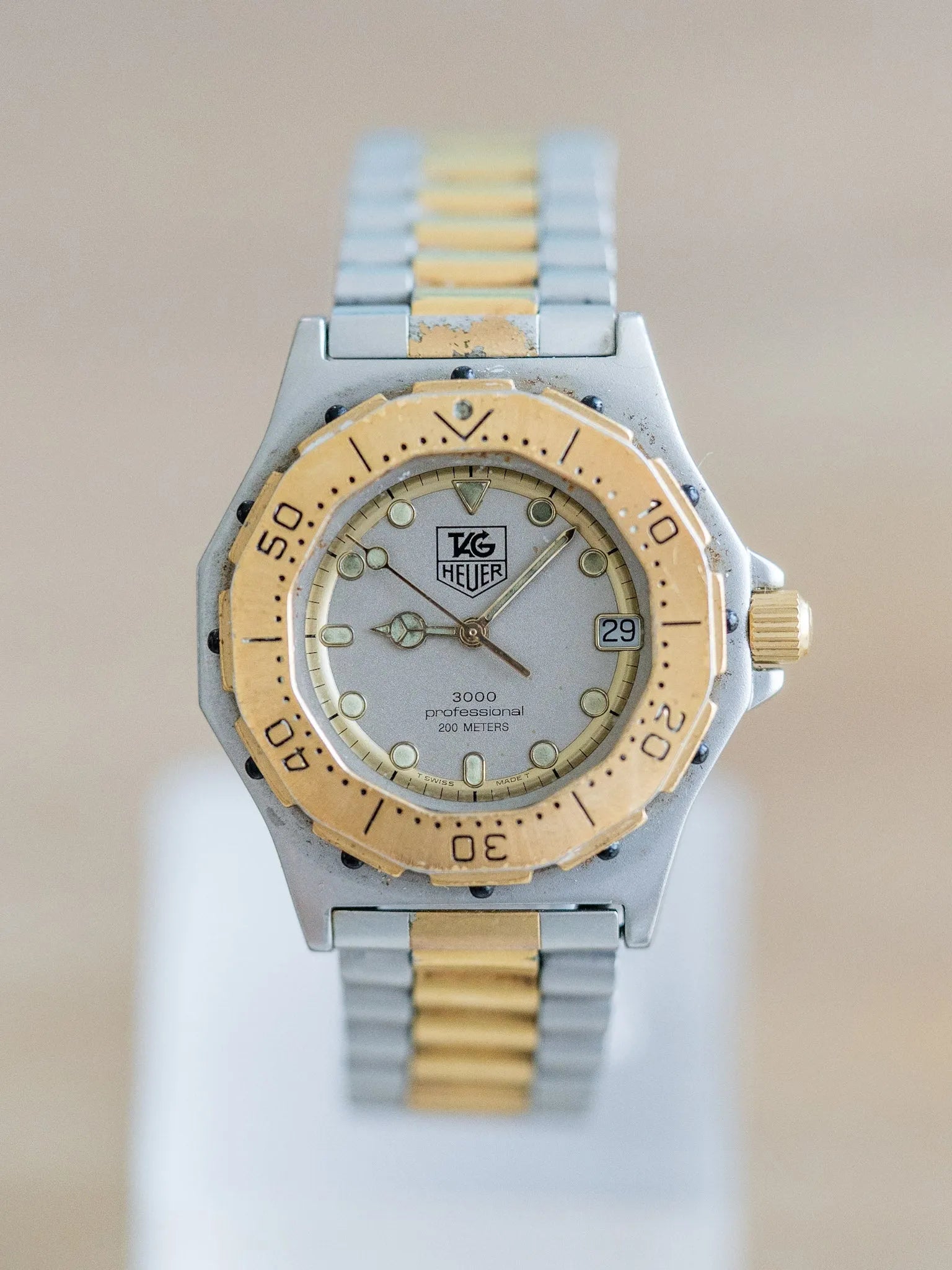 TAG HEUER - Profesional 3000 Dos tonos - 1990s